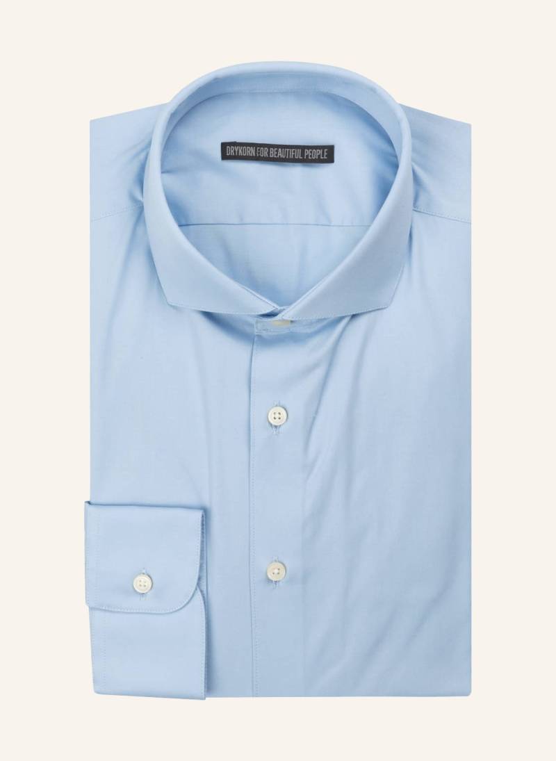 Drykorn Hemd Elias Slim Fit blau von drykorn