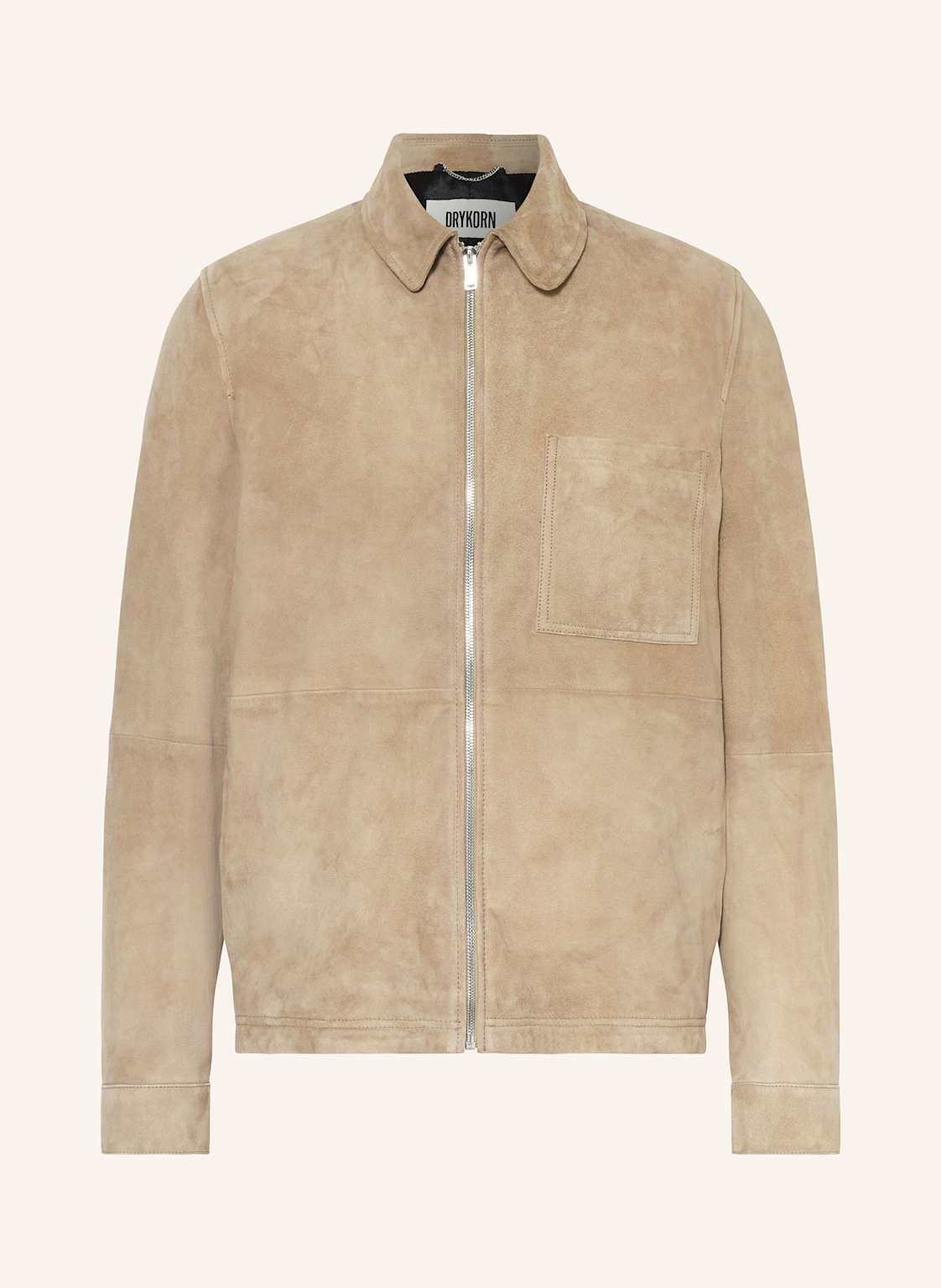 Drykorn Lederjacke Jerson beige von drykorn