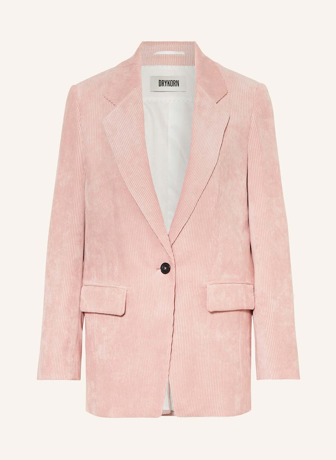 Drykorn Longblazer Glendale Aus Cord rosa von drykorn