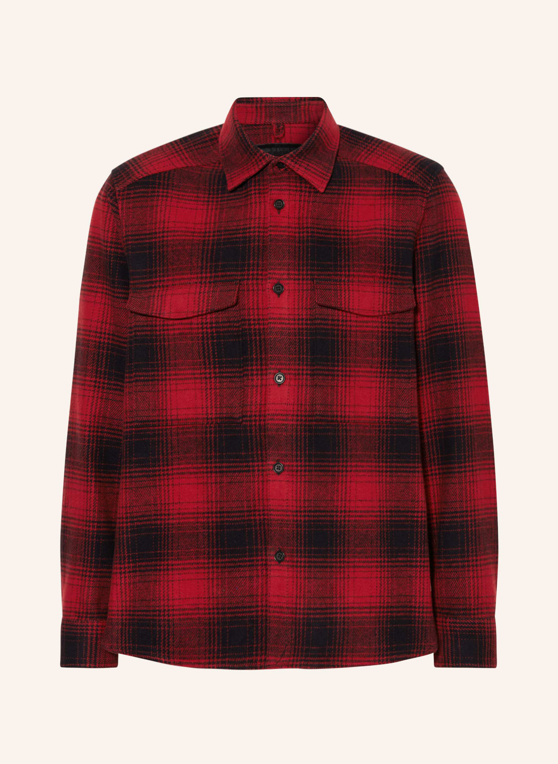 Drykorn Overshirt Gunray rot von drykorn