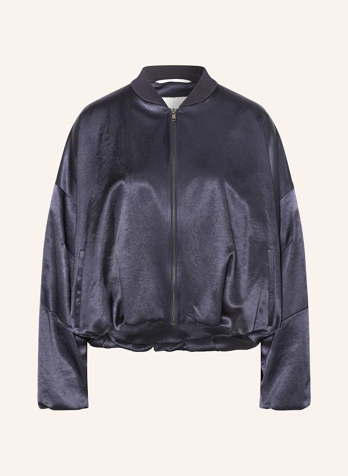 Drykorn Satin-Blouson Braddan blau von drykorn