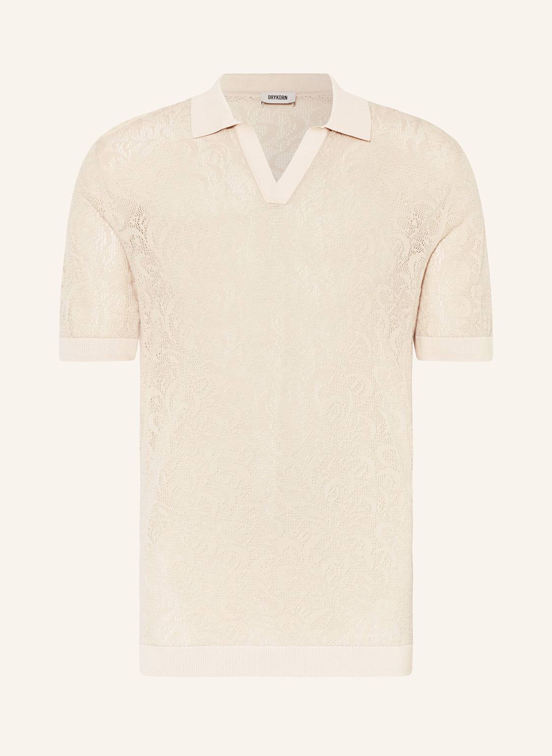 Drykorn Spitzen-Poloshirt Braian braun Drykorn Spitzen-Poloshirt Braian braun von drykorn