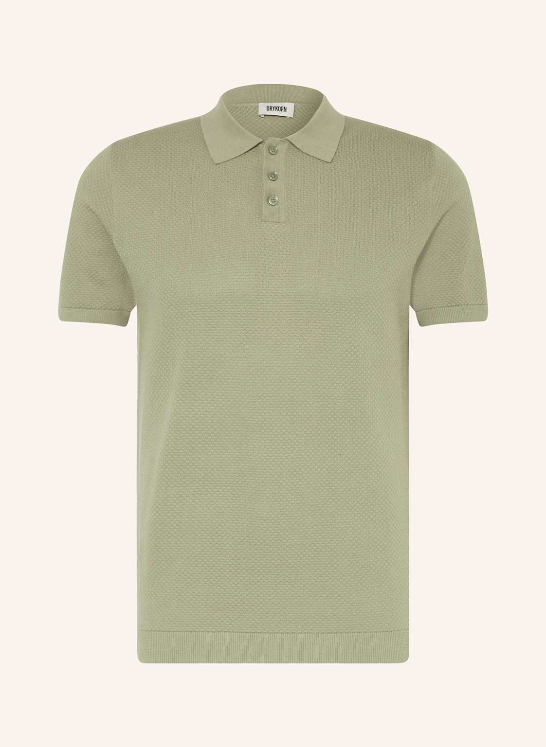 Drykorn Strick-Poloshirt Triton gruen Drykorn Strick-Poloshirt Triton gruen von drykorn