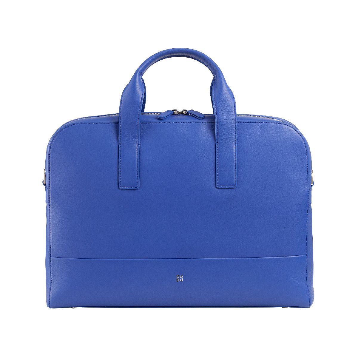 Berlino - Aktentasche aus Leder 16" in Blau von dudubags