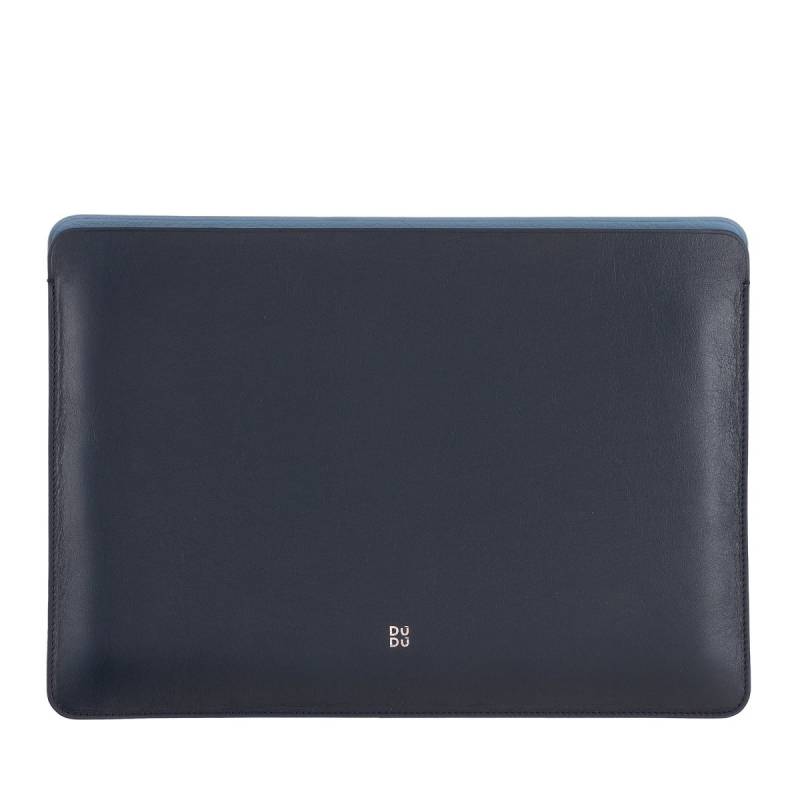 Laptop Hülle 13" aus Leder Navy von dudubags