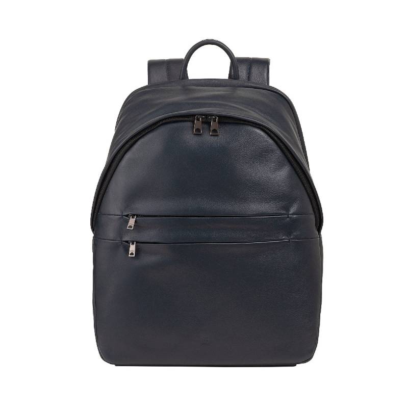 New York - PC-Lederrucksack 16" Navy von dudubags