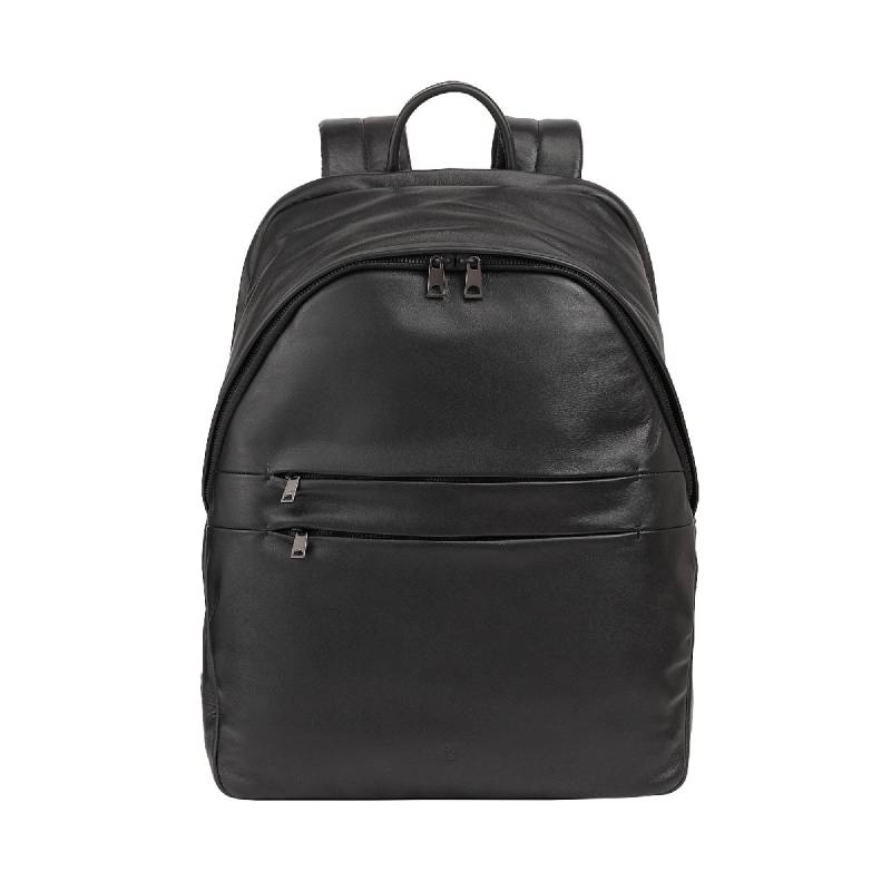 New York - PC-Lederrucksack 16" Schwarz von dudubags