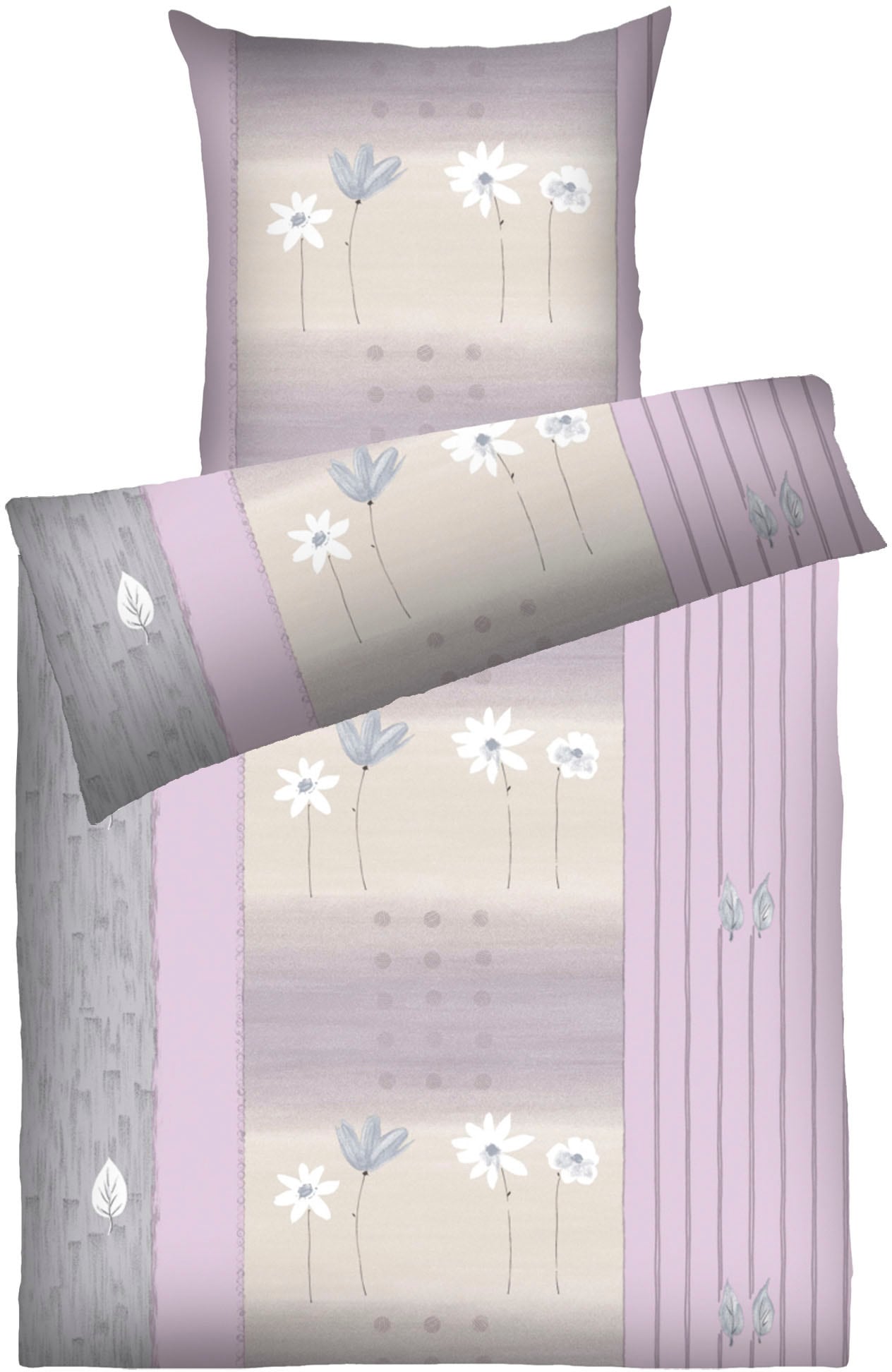 Dyckhoff Bettwäsche »Annabell«, (2 tlg.), aus Weichfrottier von dyckhoff