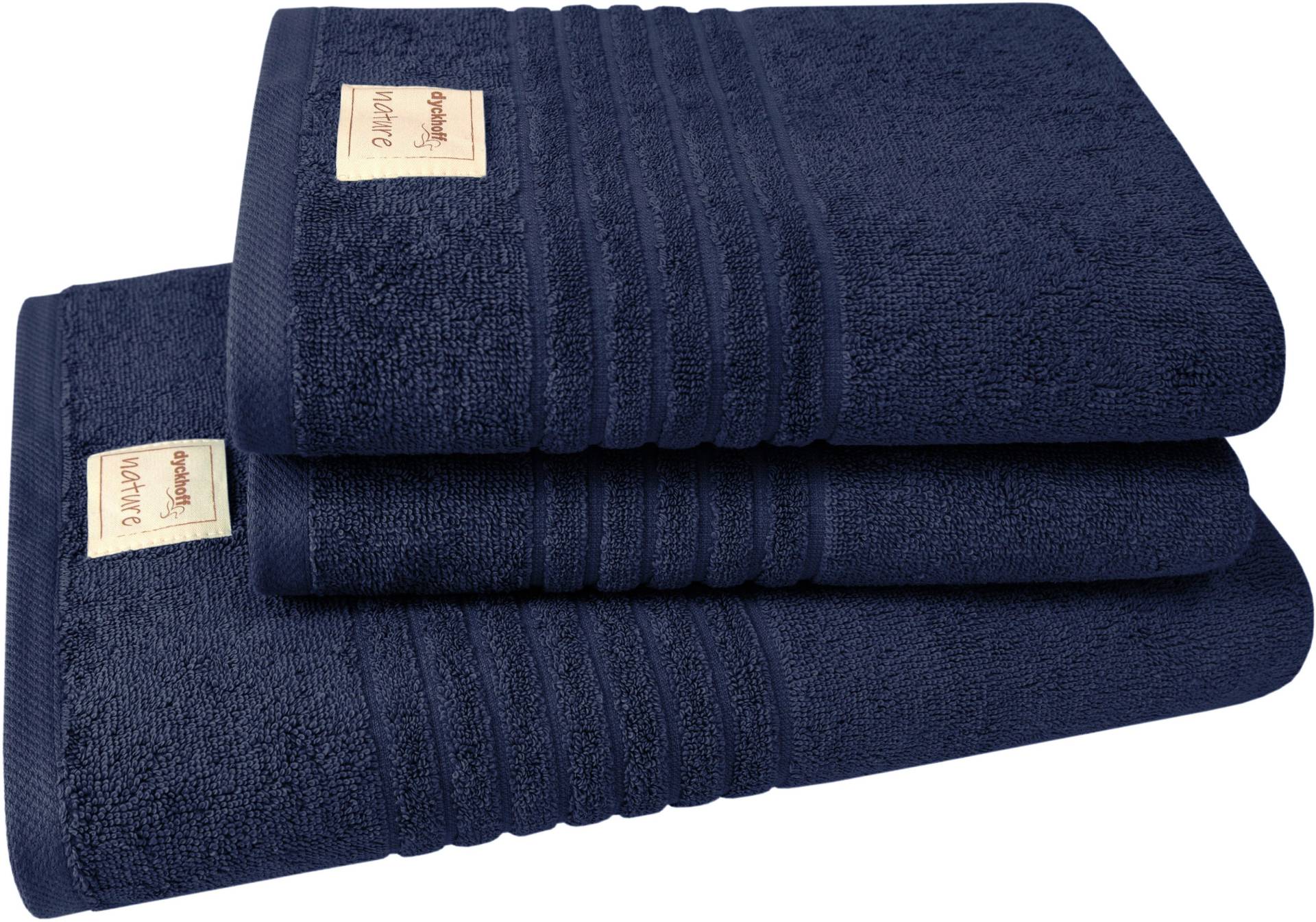 Dyckhoff Handtuch Set »Nature«, (Set, 3 St., 1 Badetuch (70x140 cm)-2 Handtücher (50x100 cm), im 3er oder 6er Set erhätlich Dyckhoff Handtuch Set »Nature«, (Set, 3 St., 1 Badetuch (70x140 cm)-2 Handtücher (50x100 cm), im 3er oder 6er Set erhätlich von dyckhoff
