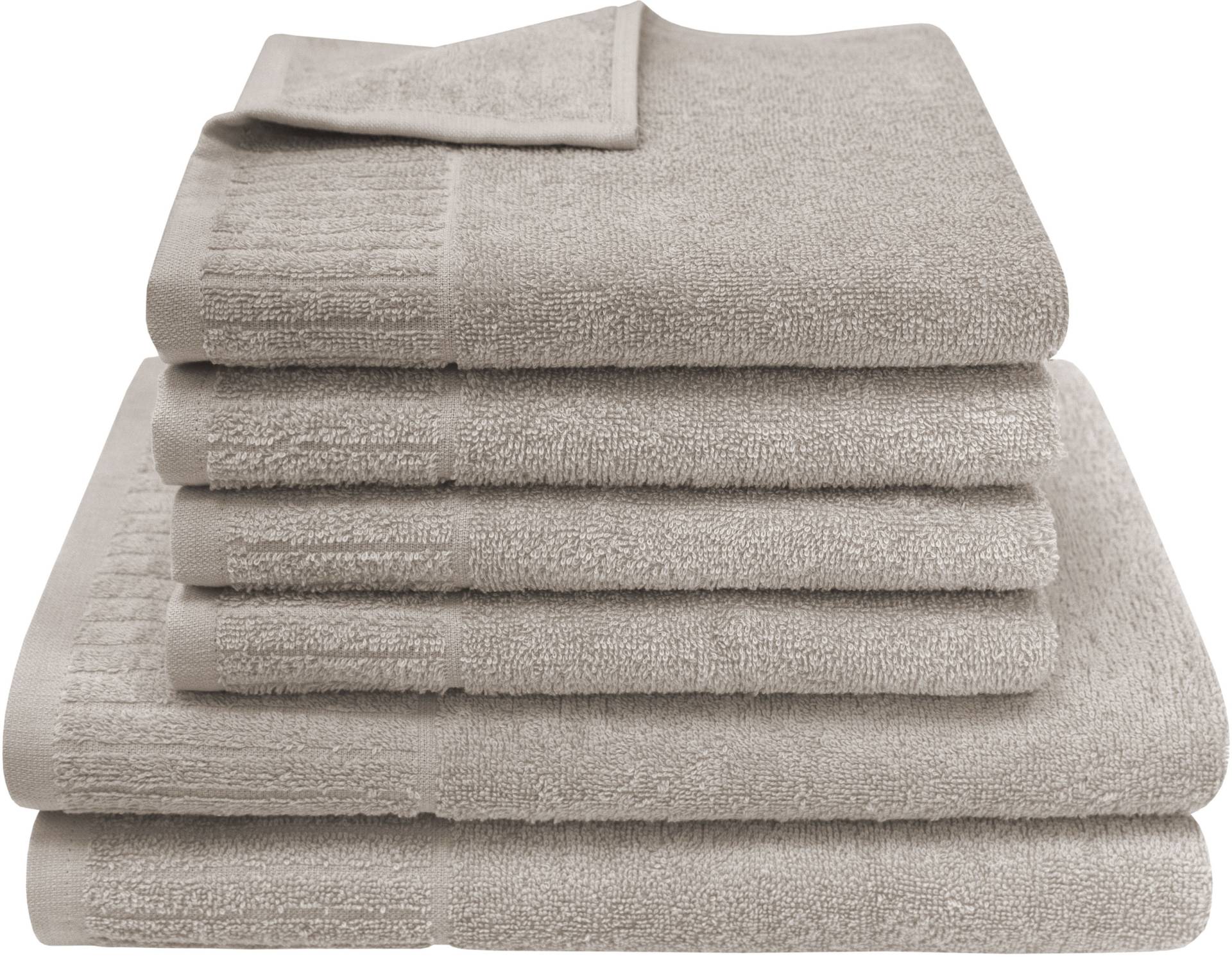 Dyckhoff Handtuch Set »Bridge«, (Set, 6 St., 2x 70x140 cm-4x 50x100 cm), 4 Handtücher (50x100cm), 2 Duschtücher (70x140cm) Dyckhoff Handtuch Set »Bridge«, (Set, 6 St., 2x 70x140 cm-4x 50x100 cm), 4 Handtücher (50x100cm), 2 Duschtücher (70x140cm) von dyckhoff