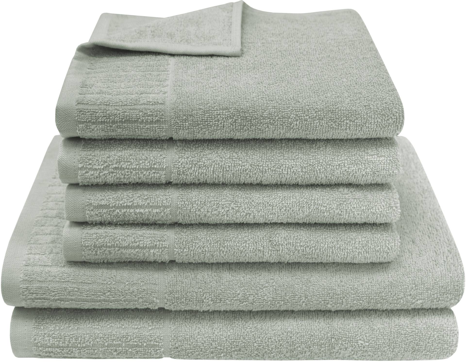 Dyckhoff Handtuch Set »Bridge«, (Set, 6 St., 2x 70x140 cm-4x 50x100 cm), 4 Handtücher (50x100cm), 2 Duschtücher (70x140cm) Dyckhoff Handtuch Set »Bridge«, (Set, 6 St., 2x 70x140 cm-4x 50x100 cm), 4 Handtücher (50x100cm), 2 Duschtücher (70x140cm) von dyckhoff