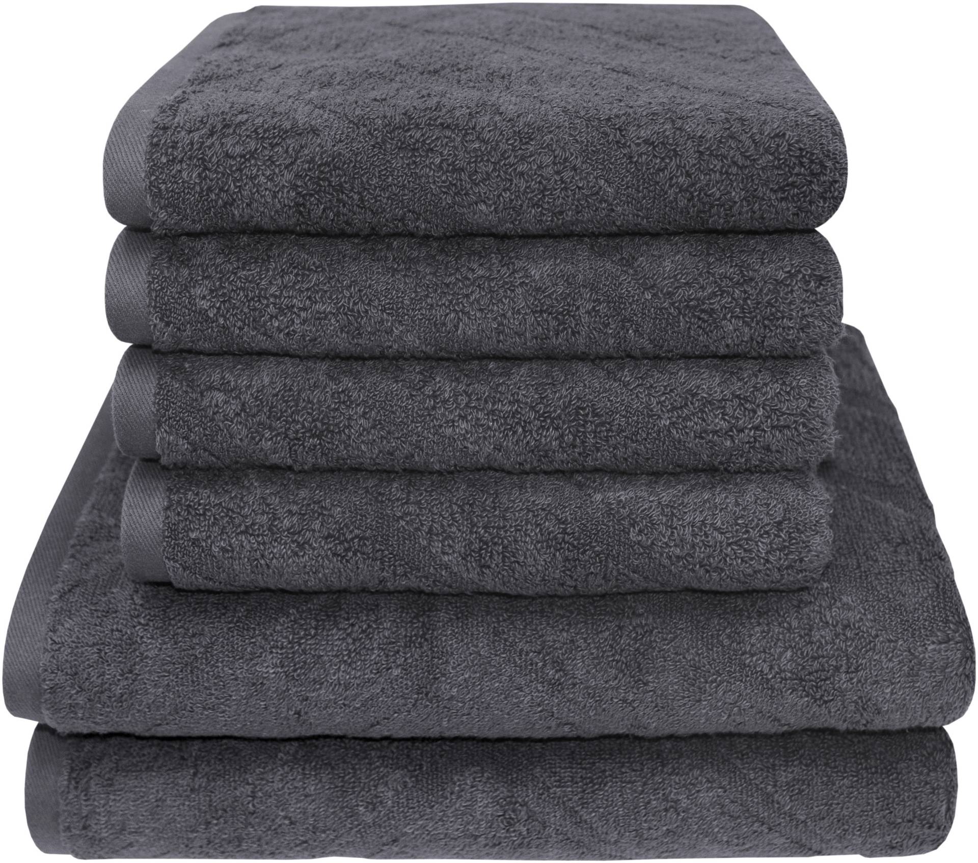 Dyckhoff Handtuch Set »City Lights«, Set, 6 tlg., Walkfrottier, 4 Handtücher (50x100cm), 2 Duschtücher (70x140cm) Dyckhoff Handtuch Set »City Lights«, Set, 6 tlg., Walkfrottier, 4 Handtücher (50x100cm), 2 Duschtücher (70x140cm) von dyckhoff