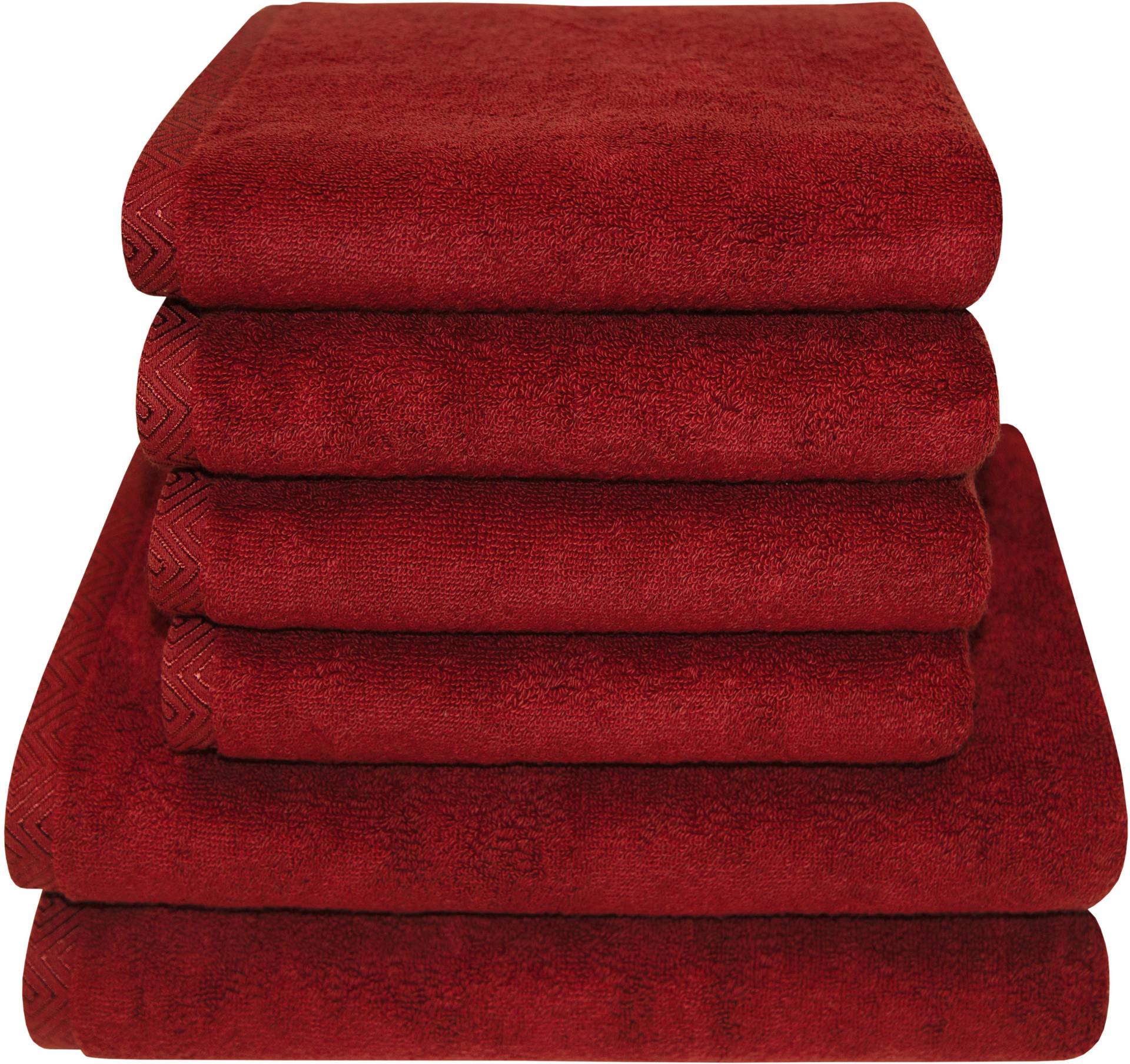 Dyckhoff Handtuch Set »City Lights«, Set, 6 tlg., Walkfrottier, 4 Handtücher (50x100cm), 2 Duschtücher (70x140cm) Dyckhoff Handtuch Set »City Lights«, Set, 6 tlg., Walkfrottier, 4 Handtücher (50x100cm), 2 Duschtücher (70x140cm) von dyckhoff