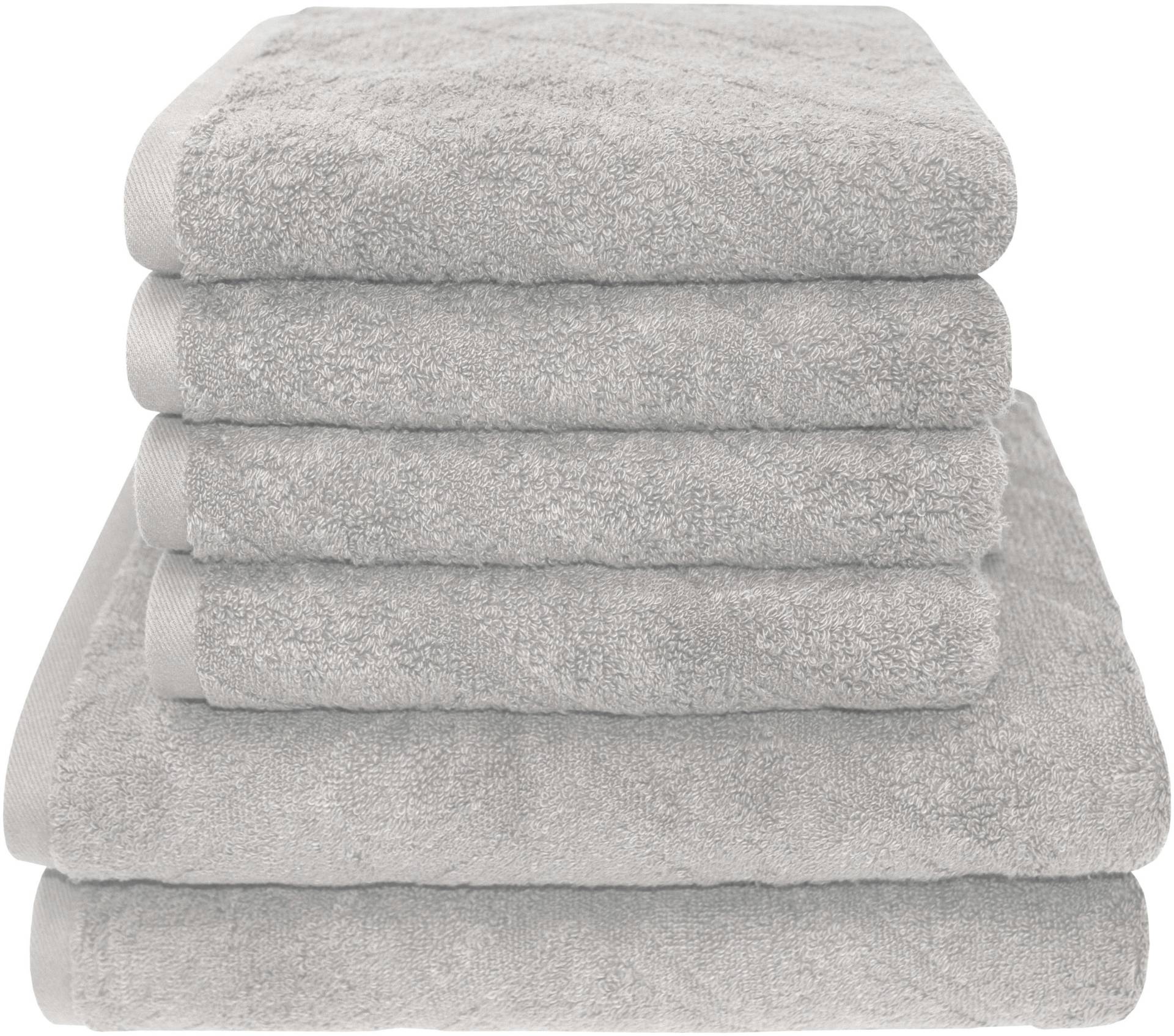 Dyckhoff Handtuch Set »City Lights«, Set, 6 tlg., Walkfrottier, 4 Handtücher (50x100cm), 2 Duschtücher (70x140cm) Dyckhoff Handtuch Set »City Lights«, Set, 6 tlg., Walkfrottier, 4 Handtücher (50x100cm), 2 Duschtücher (70x140cm) von dyckhoff