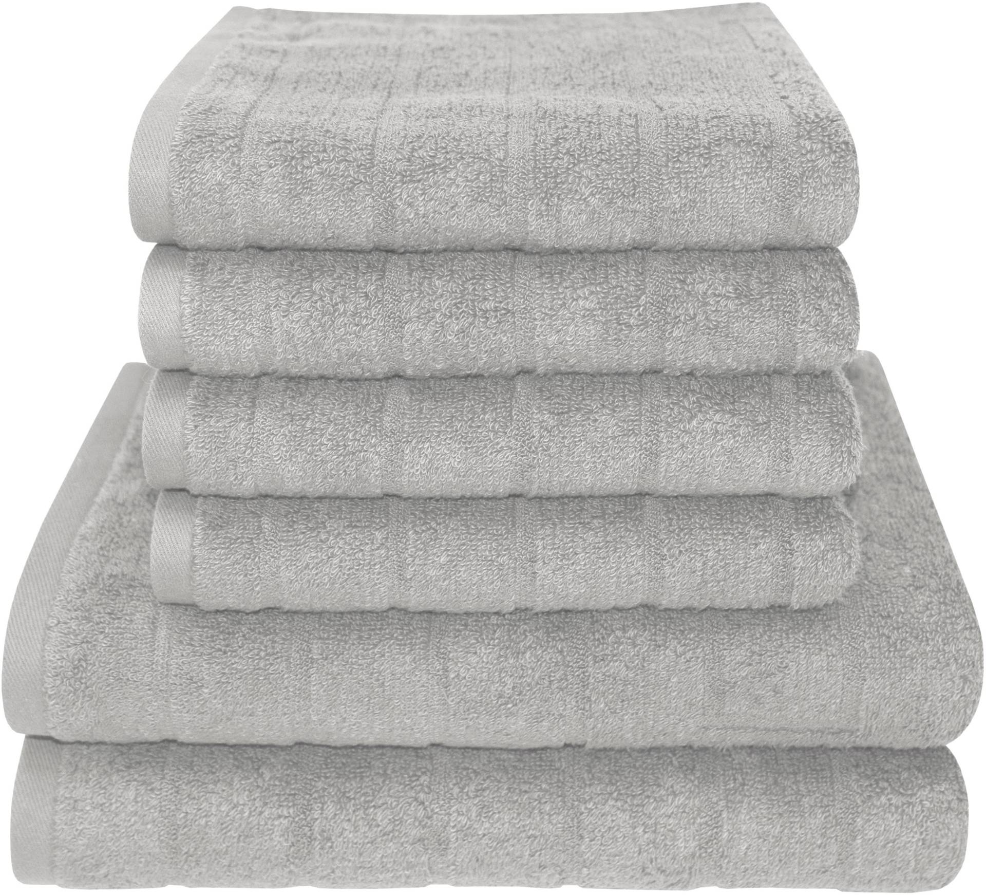 Dyckhoff Handtuch Set »City Lights«, Set, 6 tlg., Walkfrottier, 4 Handtücher (50x100cm), 2 Duschtücher (70x140cm) Dyckhoff Handtuch Set »City Lights«, Set, 6 tlg., Walkfrottier, 4 Handtücher (50x100cm), 2 Duschtücher (70x140cm) von dyckhoff
