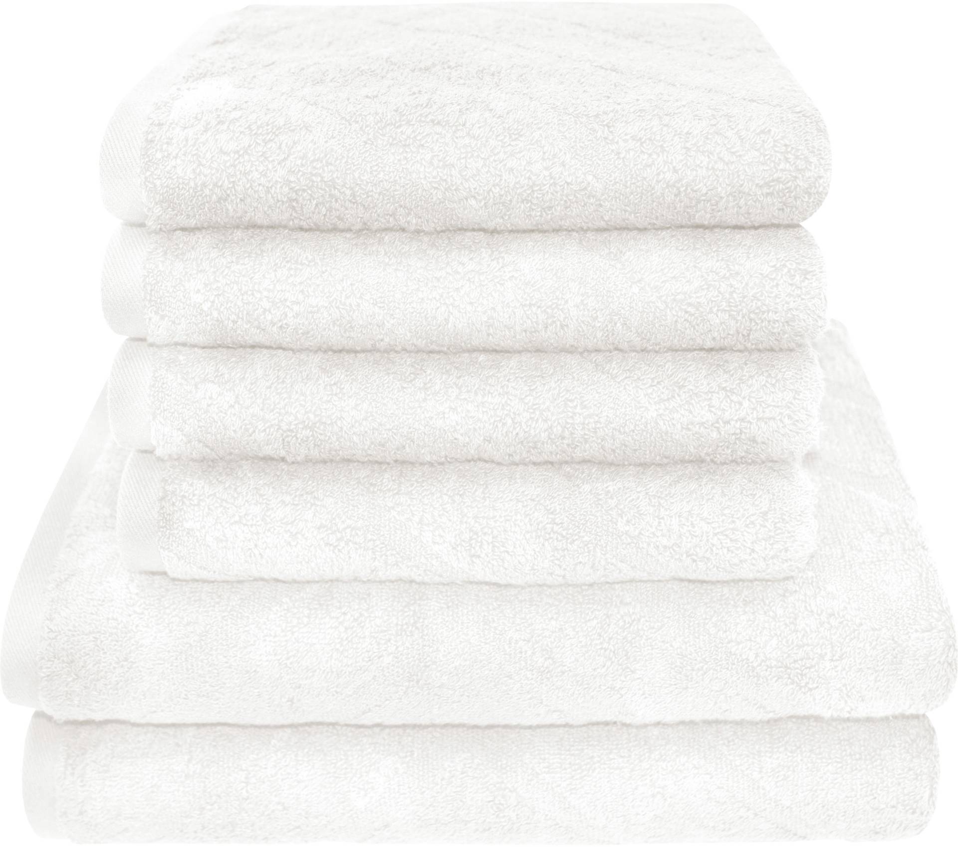 Dyckhoff Handtuch Set »City Lights«, Set, 6 tlg., Walkfrottier, 4 Handtücher (50x100cm), 2 Duschtücher (70x140cm) Dyckhoff Handtuch Set »City Lights«, Set, 6 tlg., Walkfrottier, 4 Handtücher (50x100cm), 2 Duschtücher (70x140cm) von dyckhoff