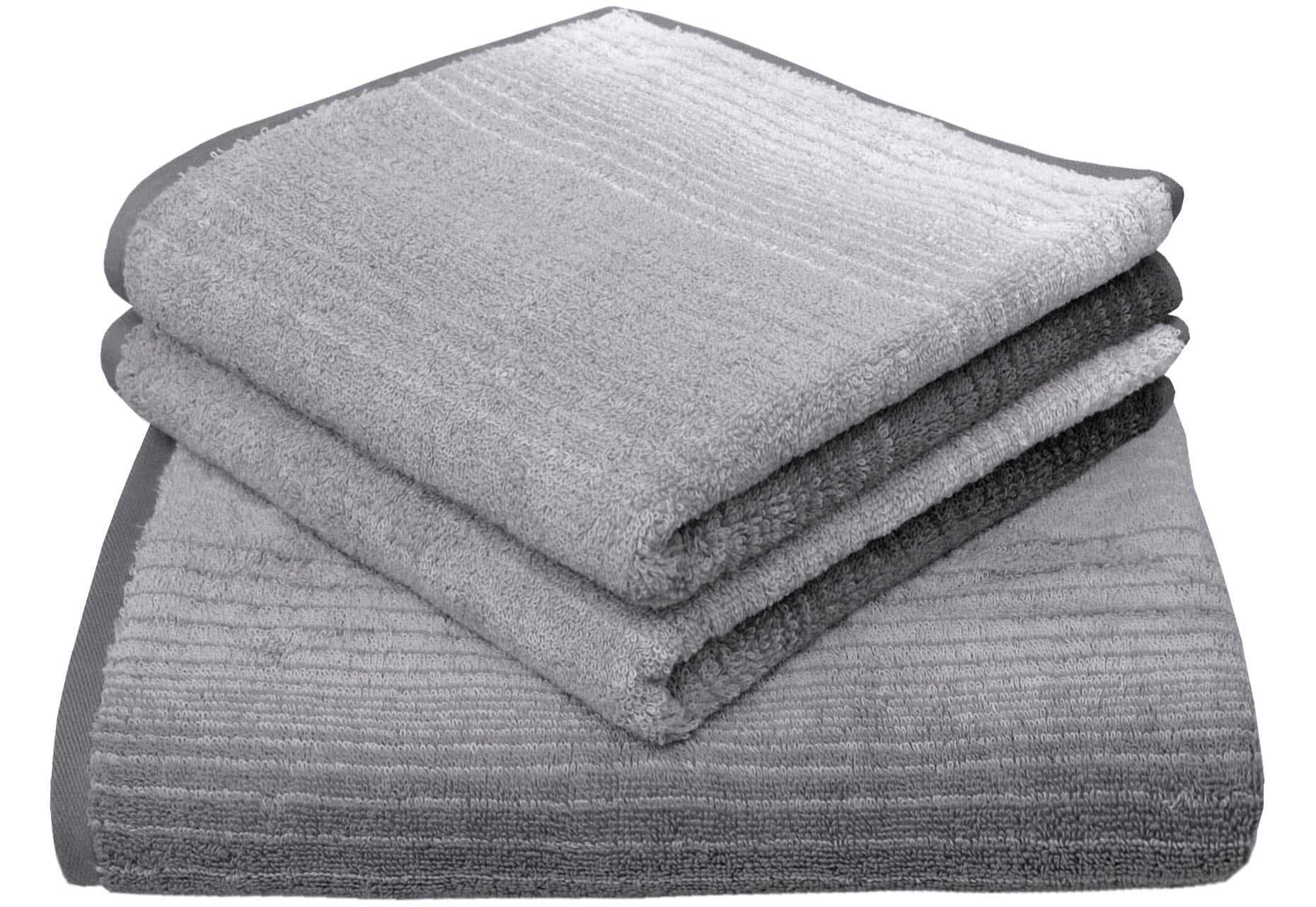 Dyckhoff Handtuch Set »Colori«, Set, 3 tlg., Walkfrottee, 2 Handtücher & 1 Duschtuch,100% Bio Baumwolle, 450 g/m² Dyckhoff Handtuch Set »Colori«, Set, 3 tlg., Walkfrottee, 2 Handtücher & 1 Duschtuch,100% Bio Baumwolle, 450 g/m² von dyckhoff