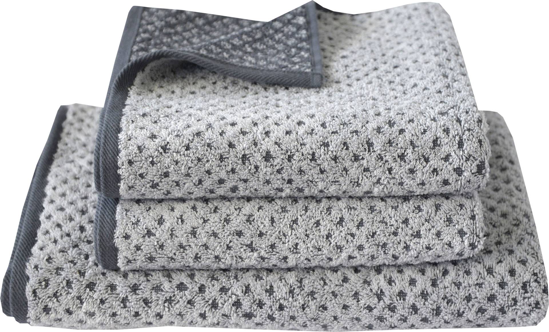 Dyckhoff Handtuch Set »Golden Shades Rhombus«, 3 tlg., Walkfrottier, 2 Handtücher (50x100 cm), 1 Badetuch (70x140 cm) Dyckhoff Handtuch Set »Golden Shades Rhombus«, 3 tlg., Walkfrottier, 2 Handtücher (50x100 cm), 1 Badetuch (70x140 cm) von dyckhoff
