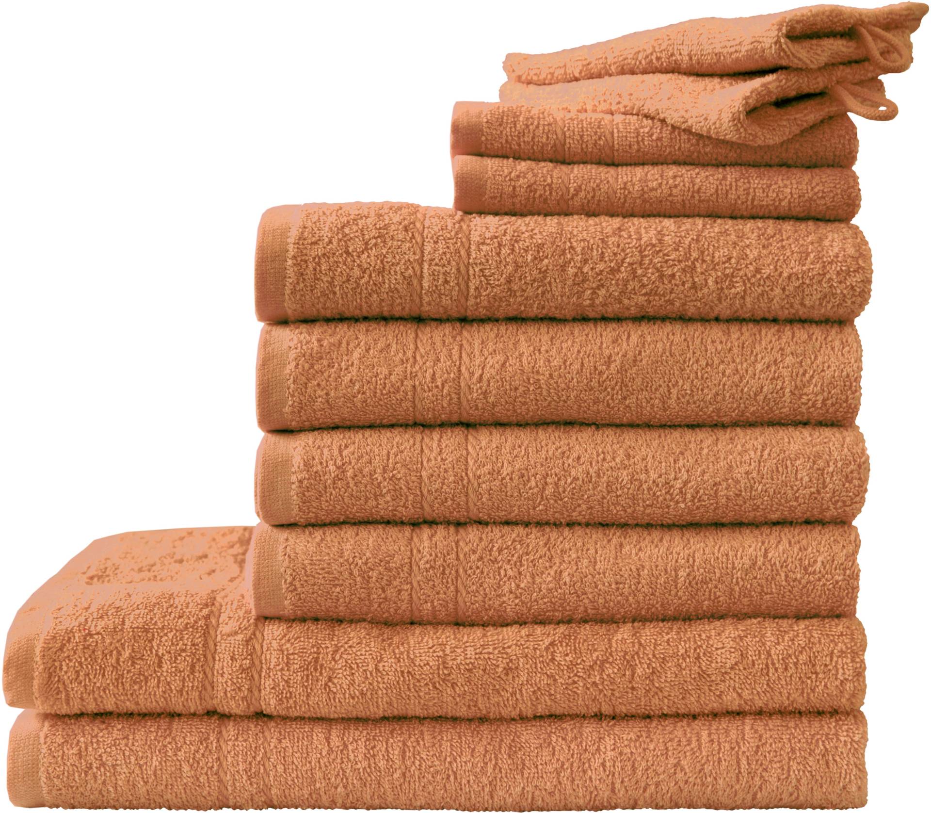 Dyckhoff Handtuch Set »Kristall«, Set, 10 tlg., Walkfrottee, mit feiner Bordüre, Duschtücher, Handtücher und Gästetücher Dyckhoff Handtuch Set »Kristall«, Set, 10 tlg., Walkfrottee, mit feiner Bordüre, Duschtücher, Handtücher und Gästetücher von dyckhoff