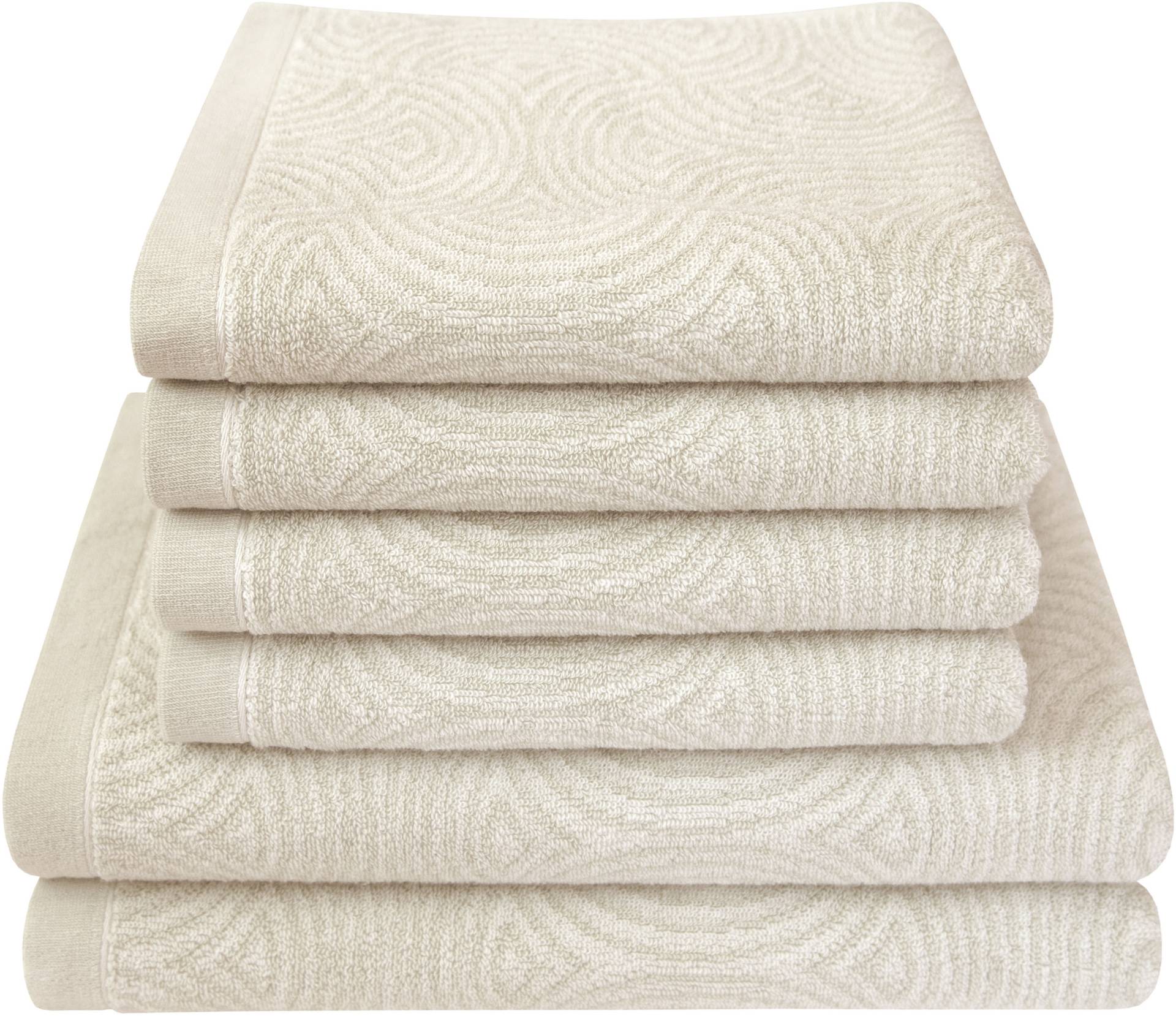 Dyckhoff Handtuch Set »Landscape«, (Set, 6 St., 2x 70x140 cm-4x 50x100 cm), 4 Handtücher (50x100cm), 2 Duschtücher (70x140cm) Dyckhoff Handtuch Set »Landscape«, (Set, 6 St., 2x 70x140 cm-4x 50x100 cm), 4 Handtücher (50x100cm), 2 Duschtücher (70x140cm) von dyckhoff