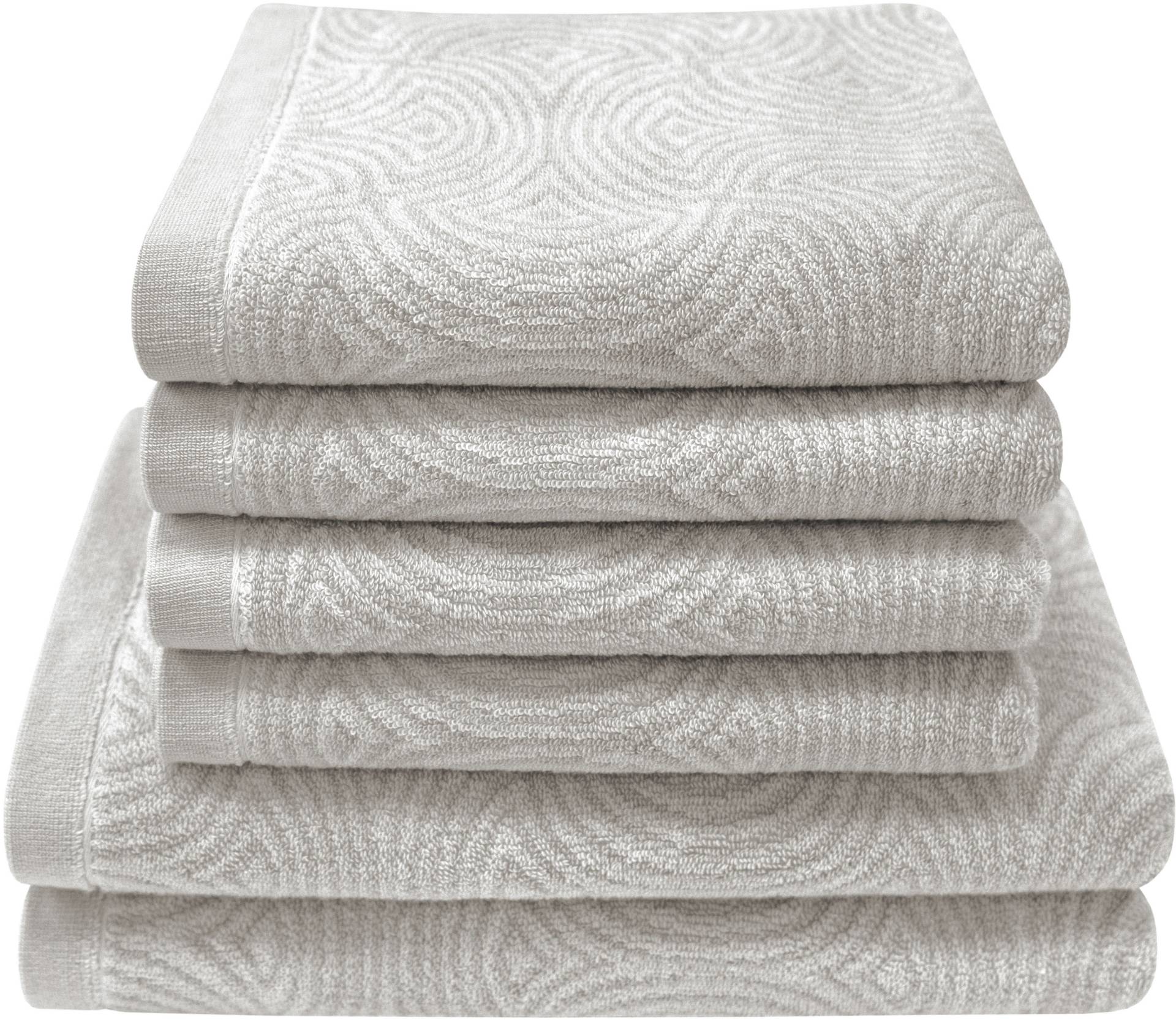 Dyckhoff Handtuch Set »Landscape«, (Set, 6 St., 2x 70x140 cm-4x 50x100 cm), 4 Handtücher (50x100cm), 2 Duschtücher (70x140cm) Dyckhoff Handtuch Set »Landscape«, (Set, 6 St., 2x 70x140 cm-4x 50x100 cm), 4 Handtücher (50x100cm), 2 Duschtücher (70x140cm) von dyckhoff