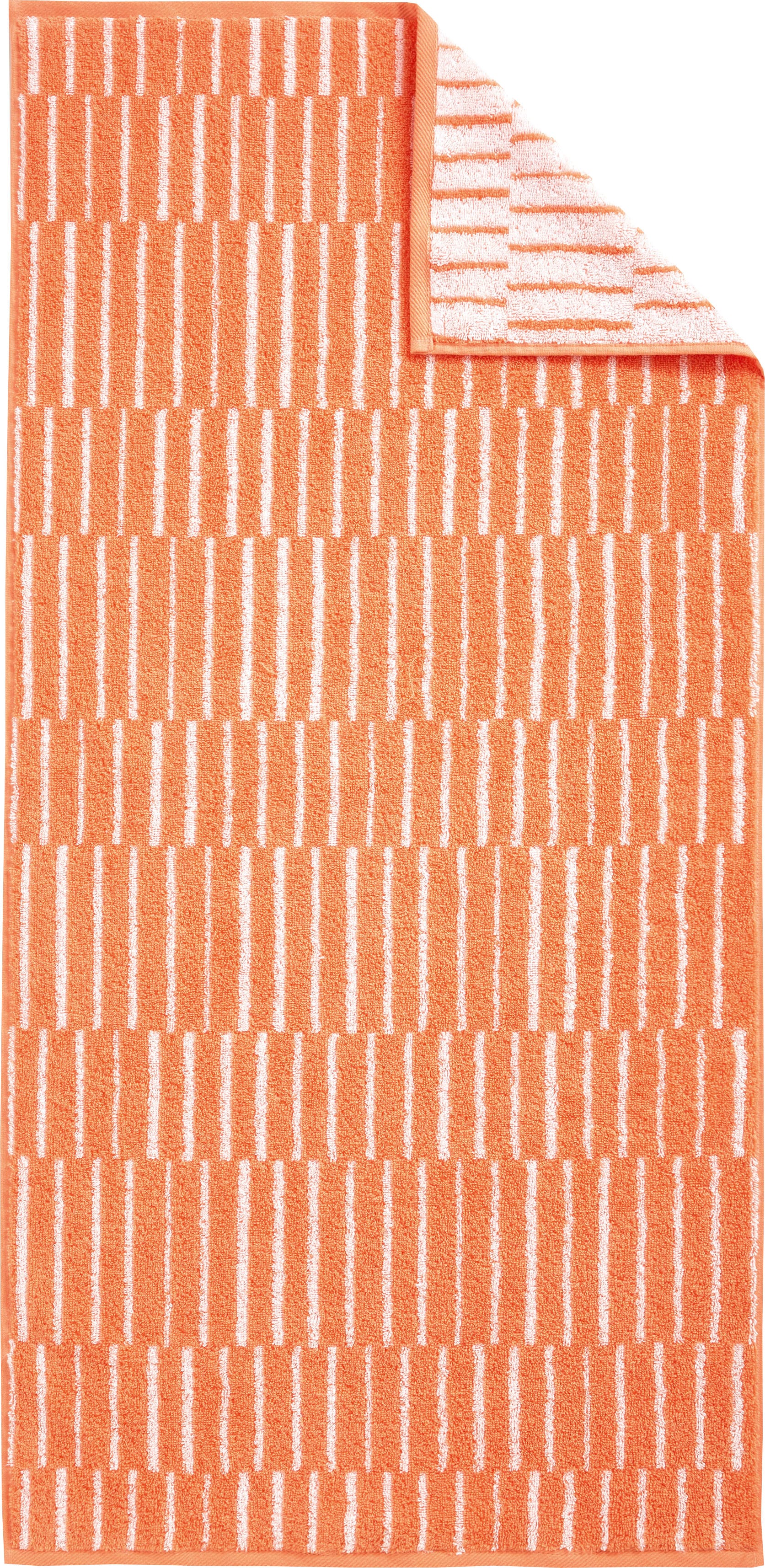 Dyckhoff Handtuch Set »New Coral Panels«, (Set, 3 St., 2 Handtücher (50x100 cm)-1 Badetuch (70x140 cm) von dyckhoff