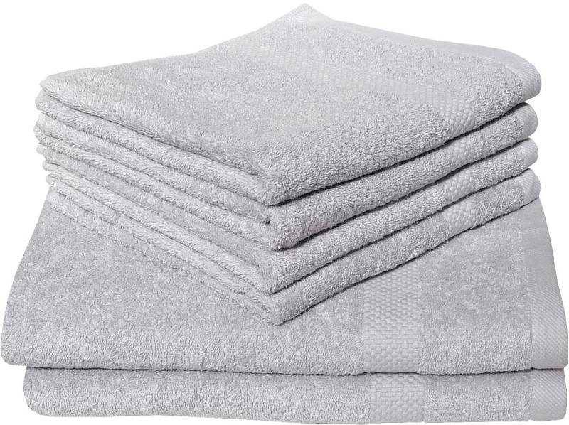 Dyckhoff Handtuch Set »Planet«, (Set, 6 St., 4 Handtücher (50x100 cm)-2 Badetücher (70x140 cm), 4 Handtücher (50x100cm), 2 Duschtücher (70x140cm) von dyckhoff