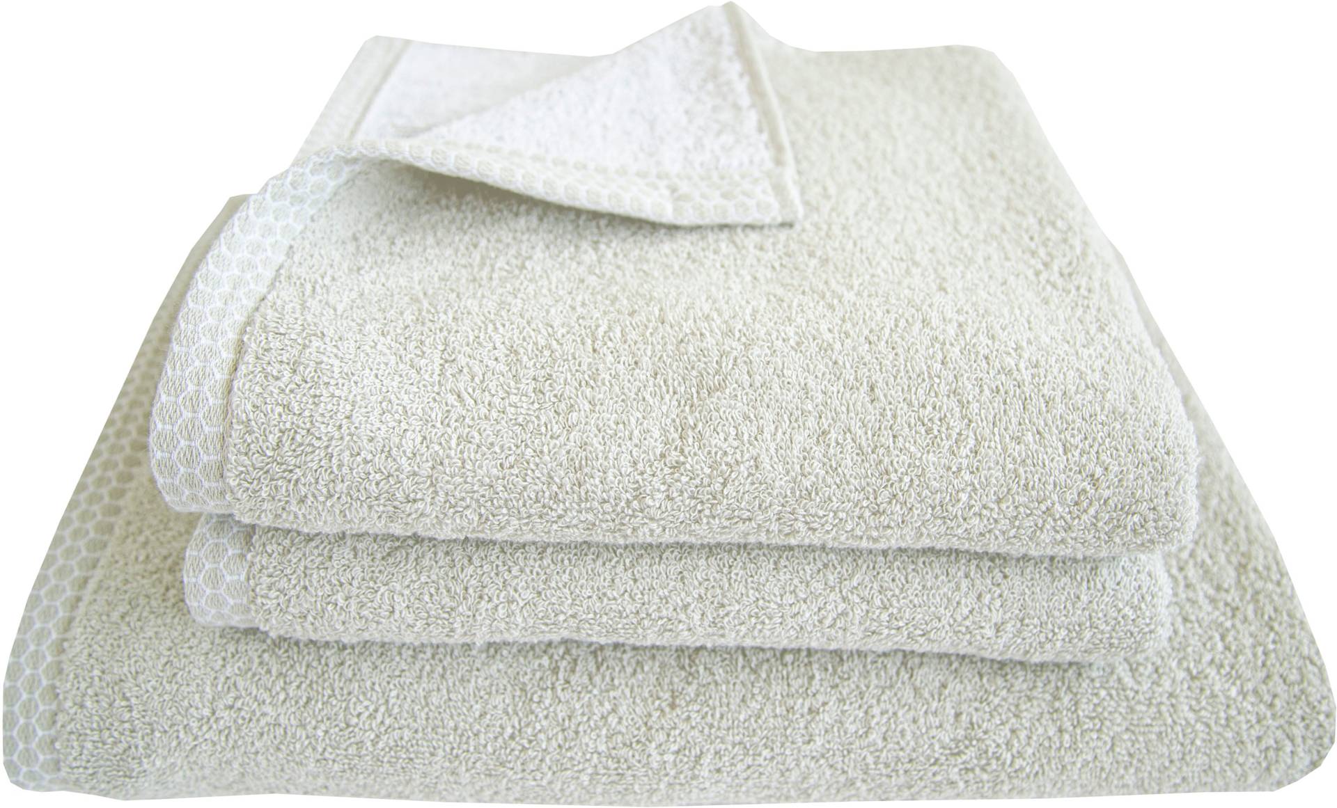 Dyckhoff Handtuch Set »Pure Natural Comb«, Set, 3 tlg., Frottier, 2 Handtücher (50x100cm), 1 Duschtuch (70x140cm) Dyckhoff Handtuch Set »Pure Natural Comb«, Set, 3 tlg., Frottier, 2 Handtücher (50x100cm), 1 Duschtuch (70x140cm) von dyckhoff