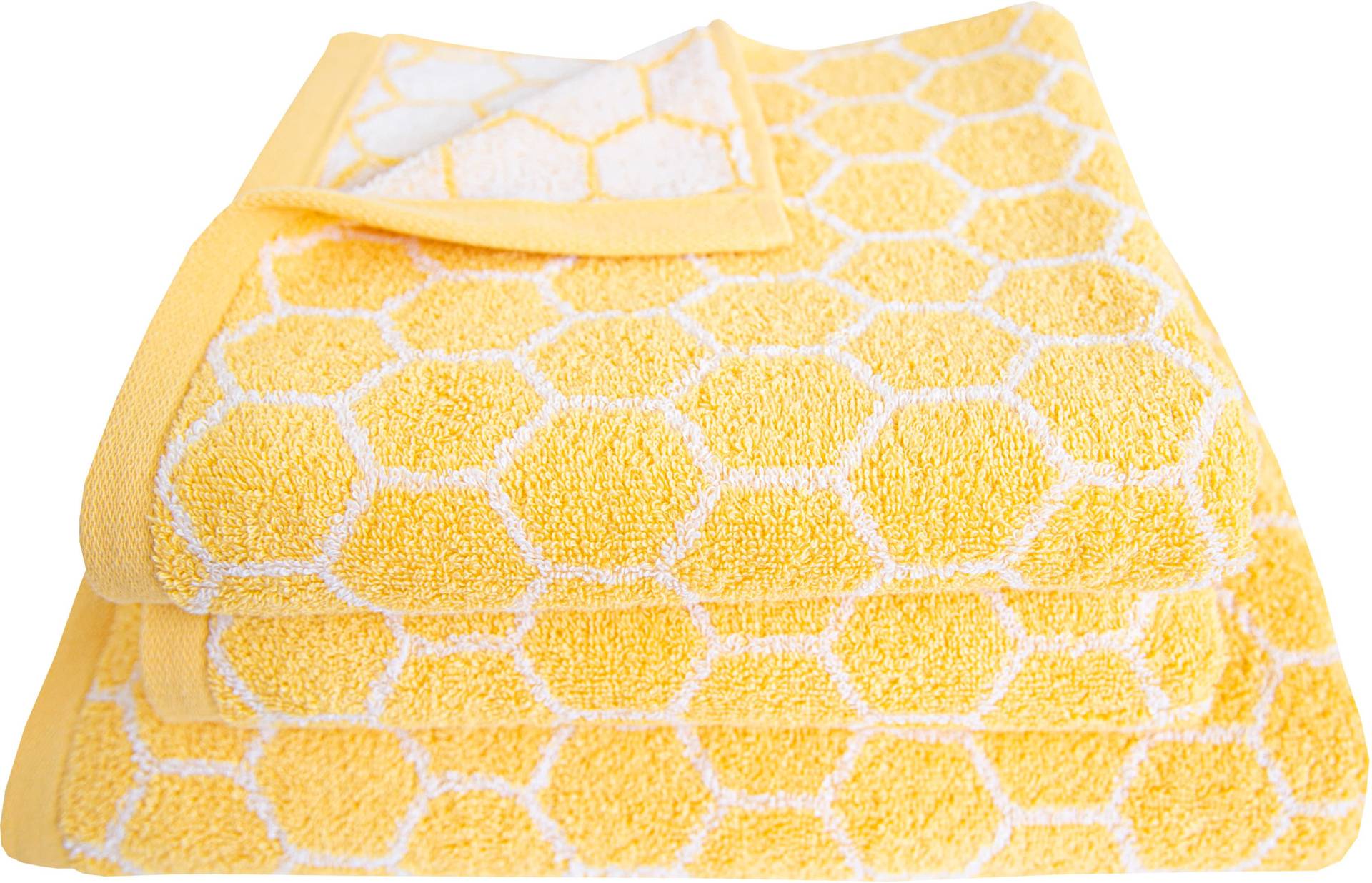 Dyckhoff Handtuch Set »Pure Natural Honey«, (Set, 3 St., 2 Handtücher (50x100cm)-1 Duschtuch (70x140cm), 2 Handtücher (50x100cm), 1 Duschtuch (70x140cm) von dyckhoff