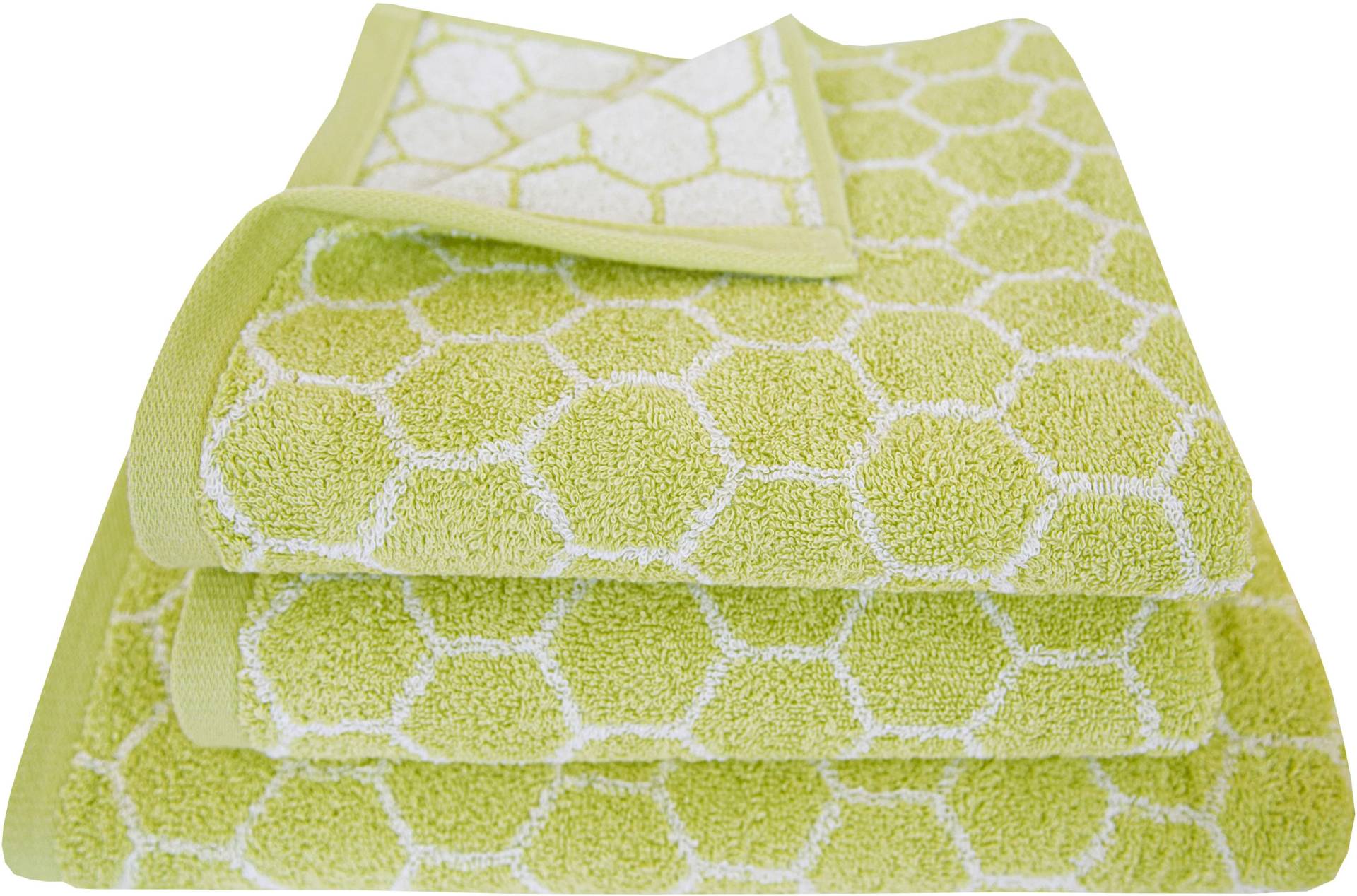 Dyckhoff Handtuch Set »Pure Natural Honey«, (Set, 3 St., 2 Handtücher (50x100cm)-1 Duschtuch (70x140cm), 2 Handtücher (50x100cm), 1 Duschtuch (70x140cm) von dyckhoff