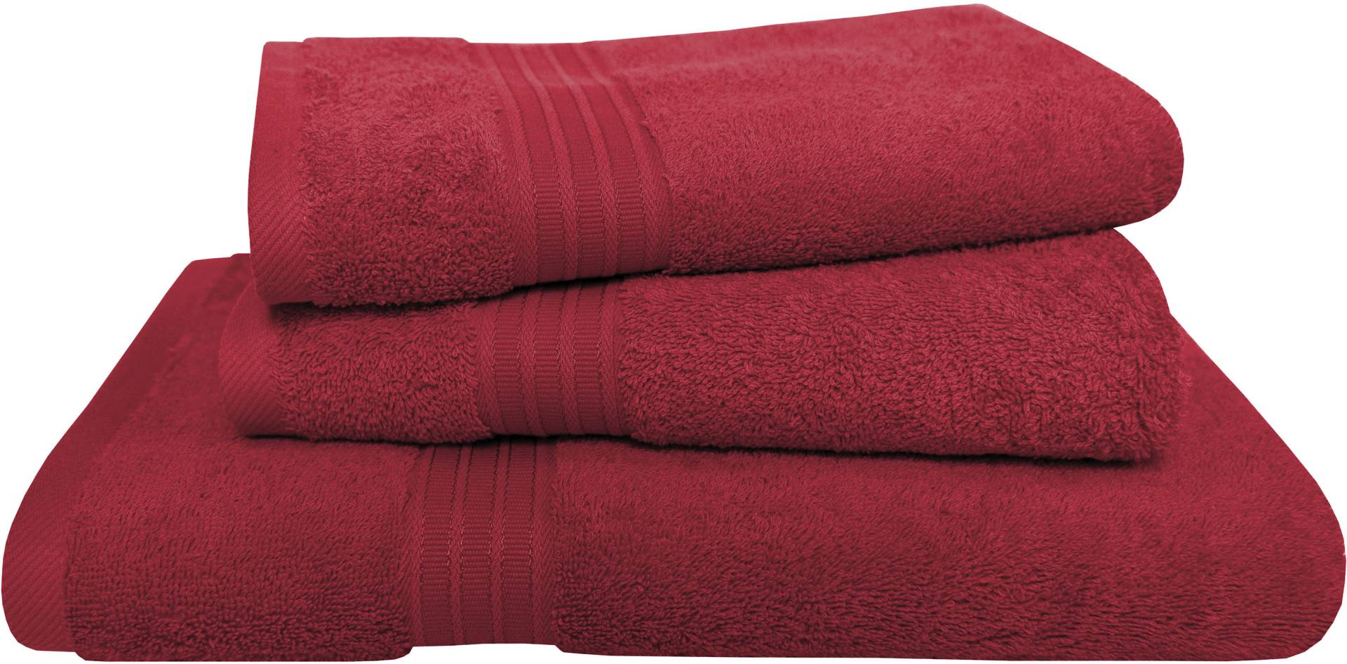 Dyckhoff Handtuch Set »Siena«, Set, 3 tlg., Frottier, mit Bordüre; 2 Handtücher (50x100cm), 1 Duschtuch (70x140cm) Dyckhoff Handtuch Set »Siena«, Set, 3 tlg., Frottier, mit Bordüre; 2 Handtücher (50x100cm), 1 Duschtuch (70x140cm) von dyckhoff