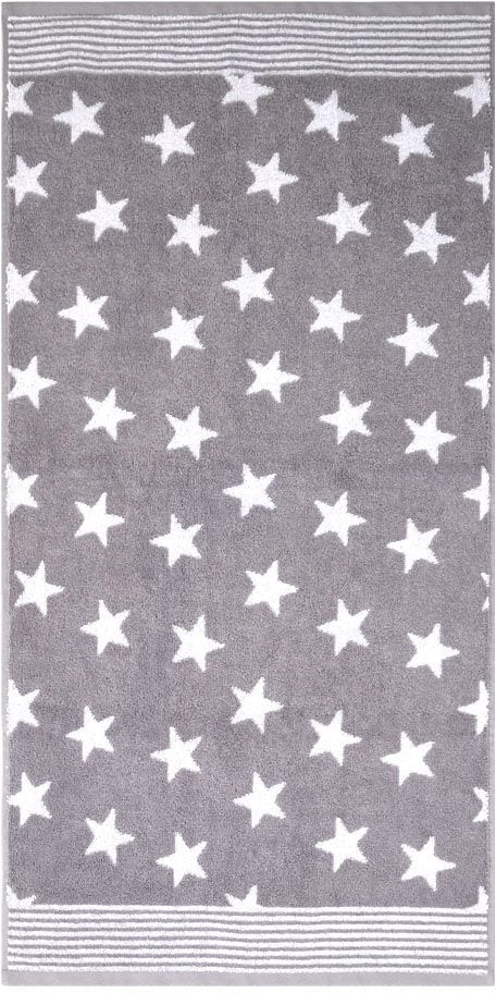 Dyckhoff Handtücher »Stars«, (2 St., 2er Set Handtücher 50 x 100 cm), mit Sternen und Bordüre von dyckhoff