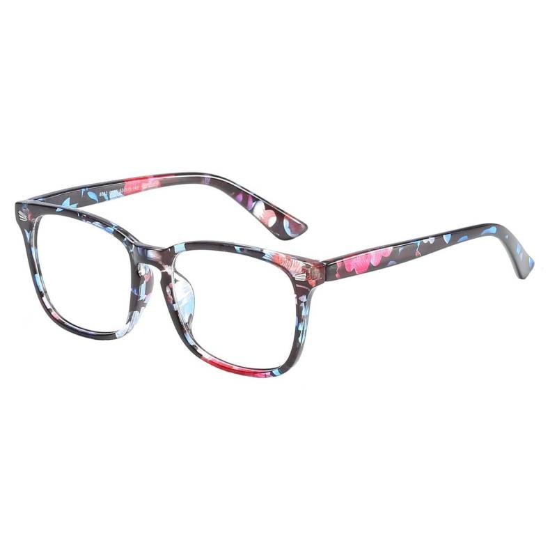 Anti-blaulicht-brille - Floral Damen Multicolor 50mm von eStore