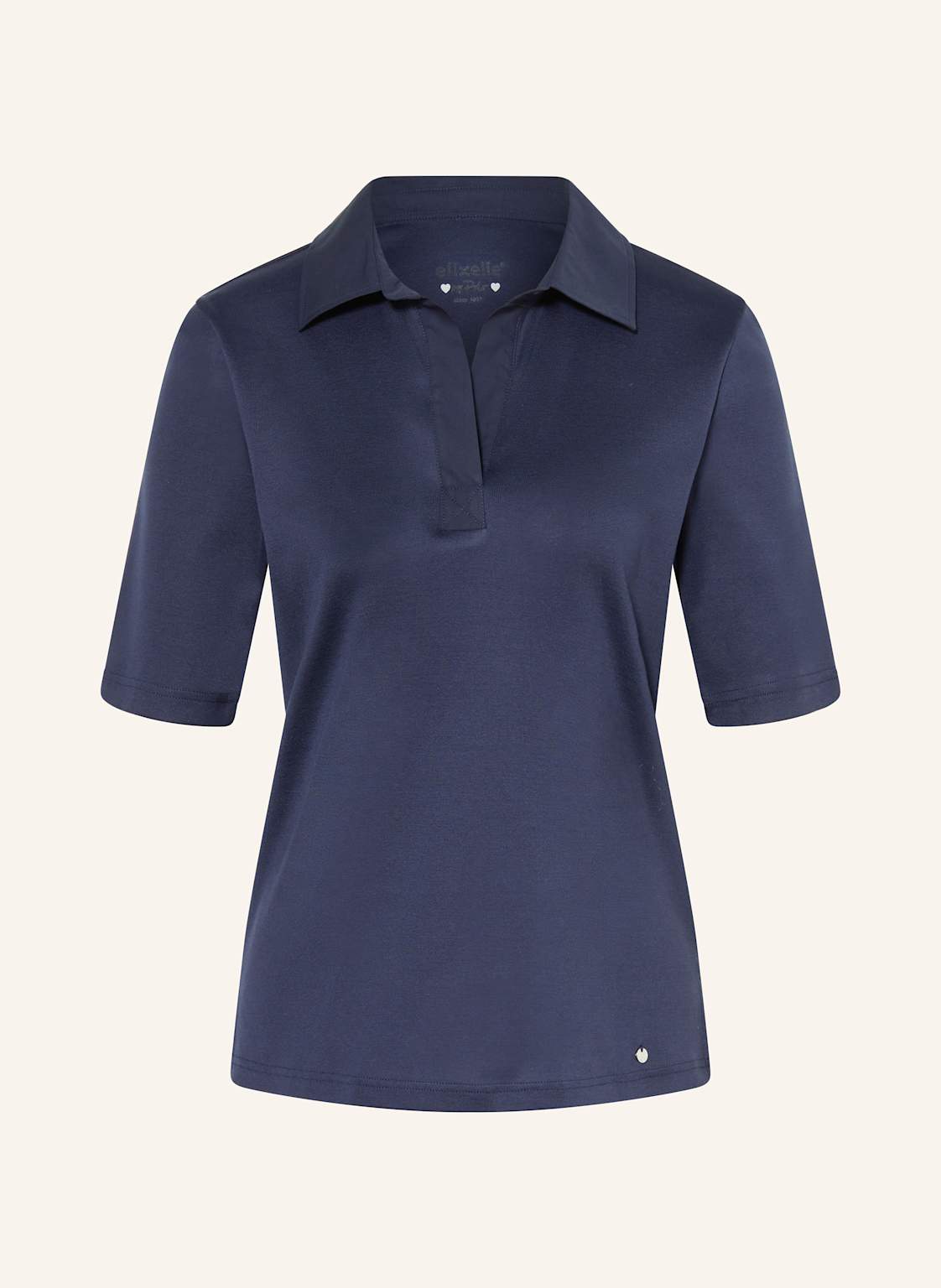 Efixelle Jersey-Poloshirt blau