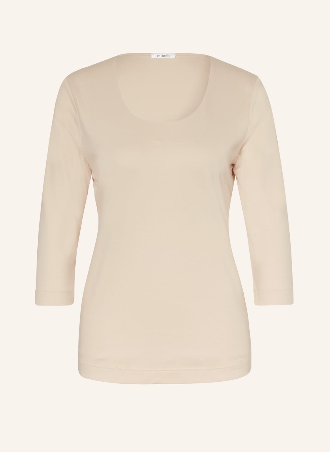 Efixelle Shirt Mit 3/4-Arm beige von efixelle