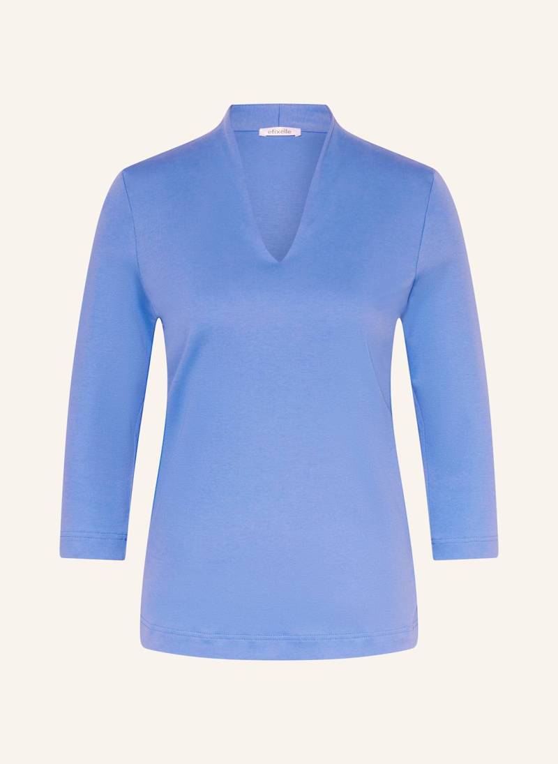 Efixelle Shirt Mit 3/4-Arm blau von efixelle