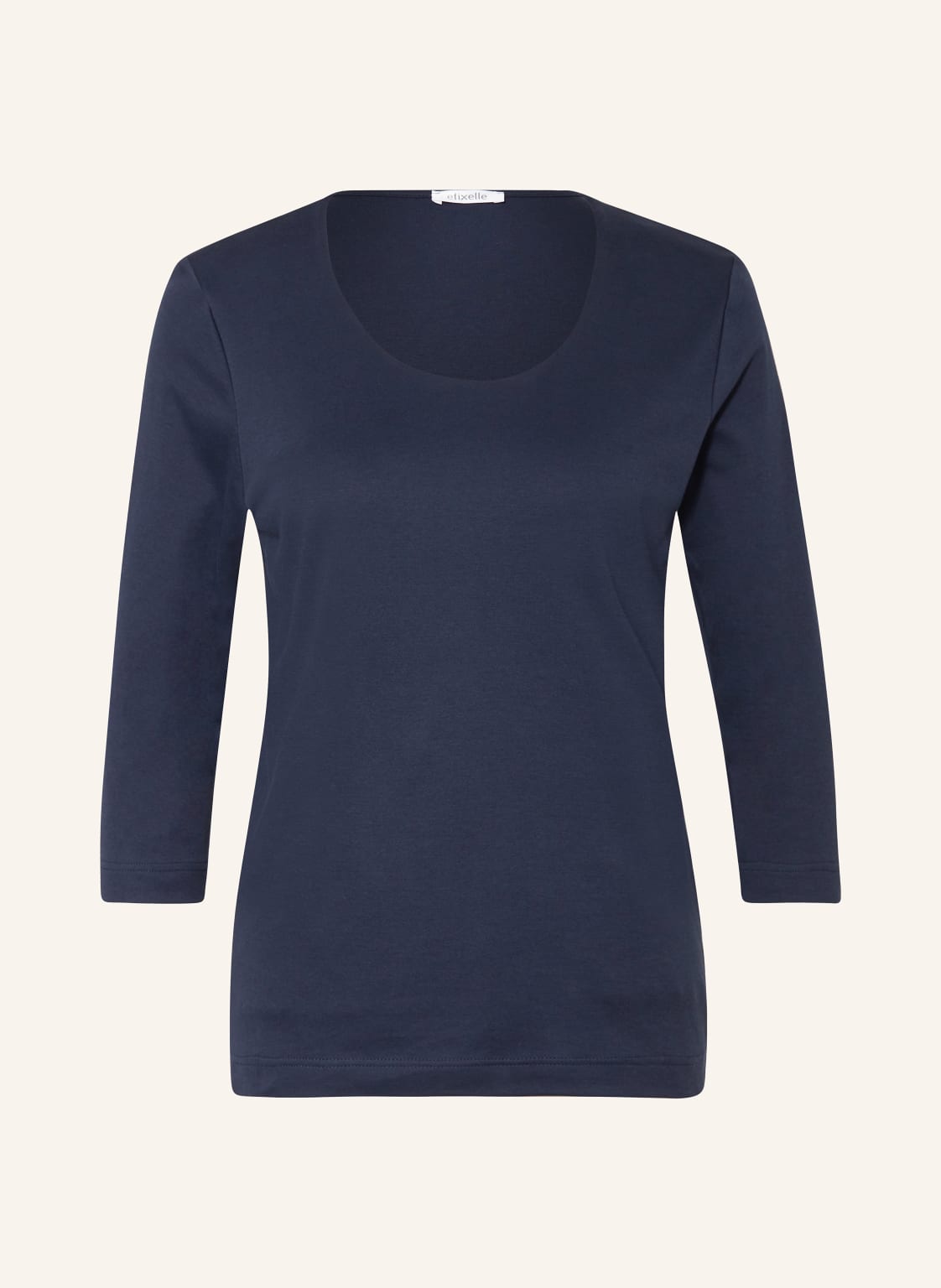 Efixelle Shirt Mit 3/4-Arm blau von efixelle