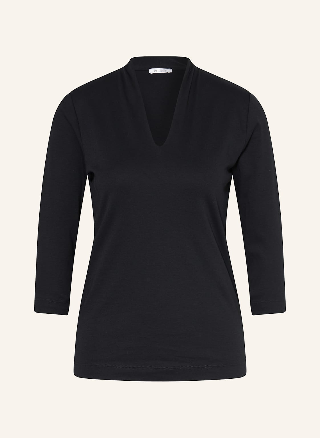 Efixelle Shirt Mit 3/4-Arm schwarz von efixelle