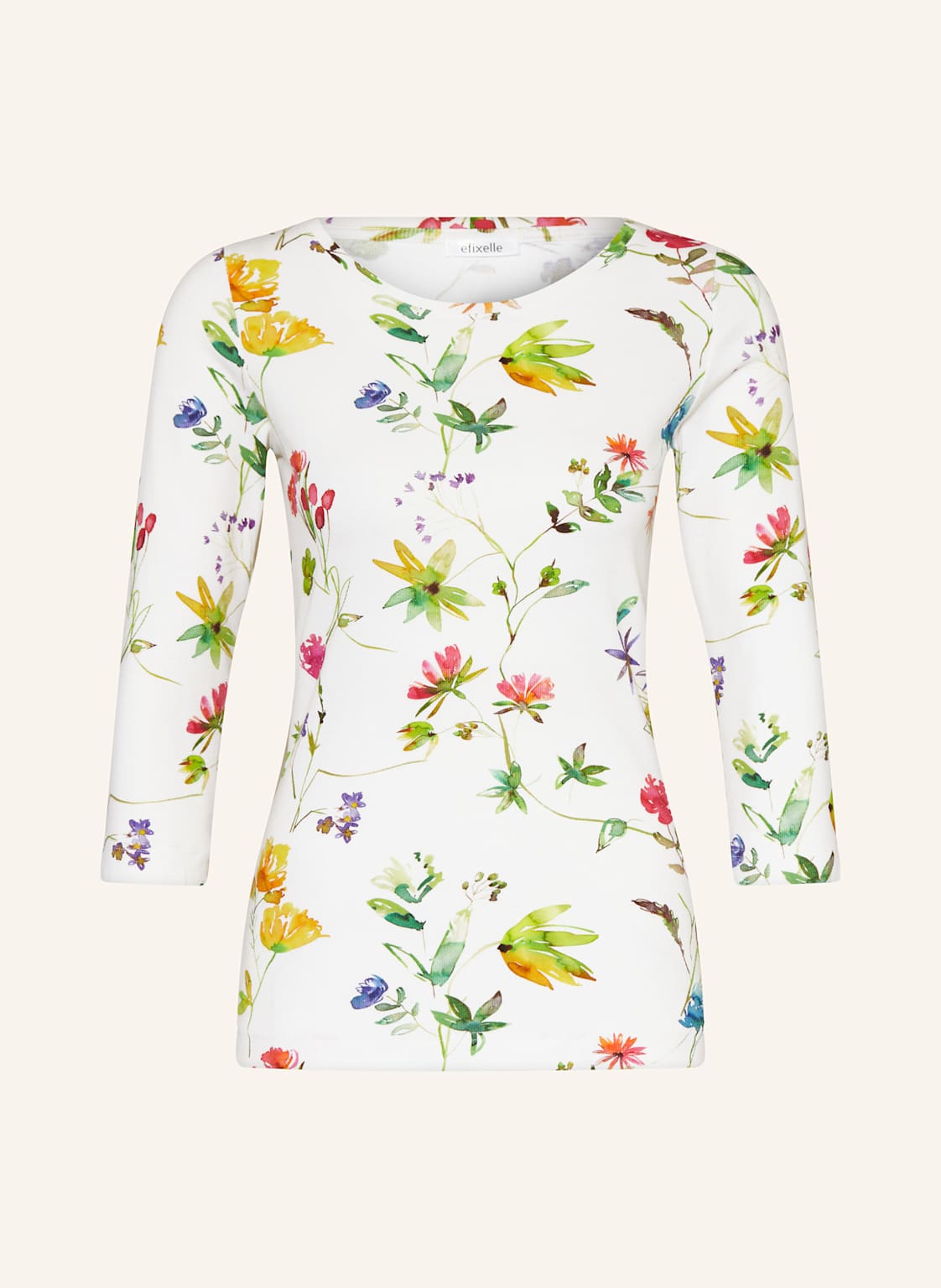 Efixelle Shirt Mit 3/4-Arm weiss Efixelle Shirt Mit 3/4-Arm weiss von efixelle