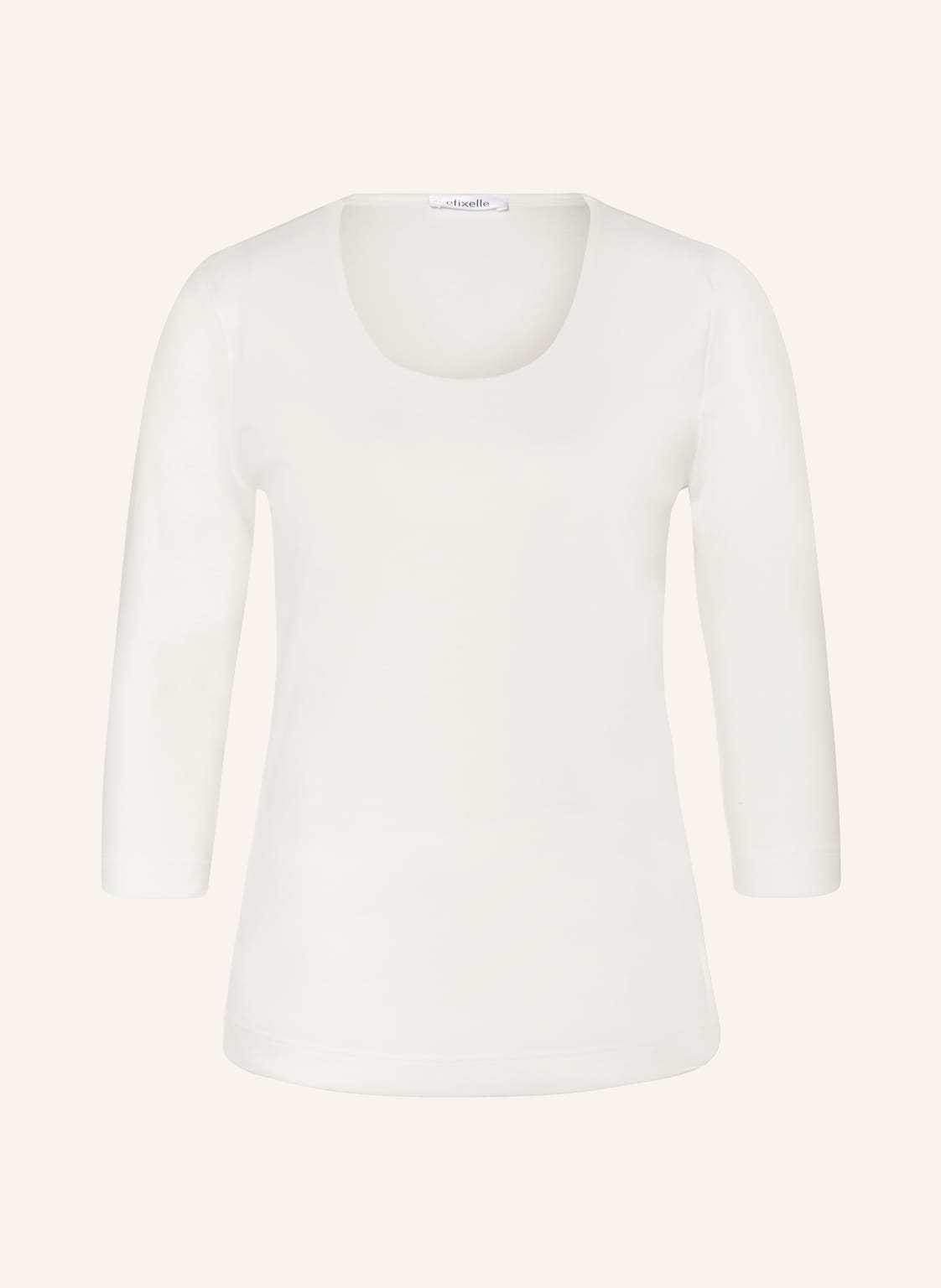 Efixelle Shirt Mit 3/4-Arm weiss von efixelle