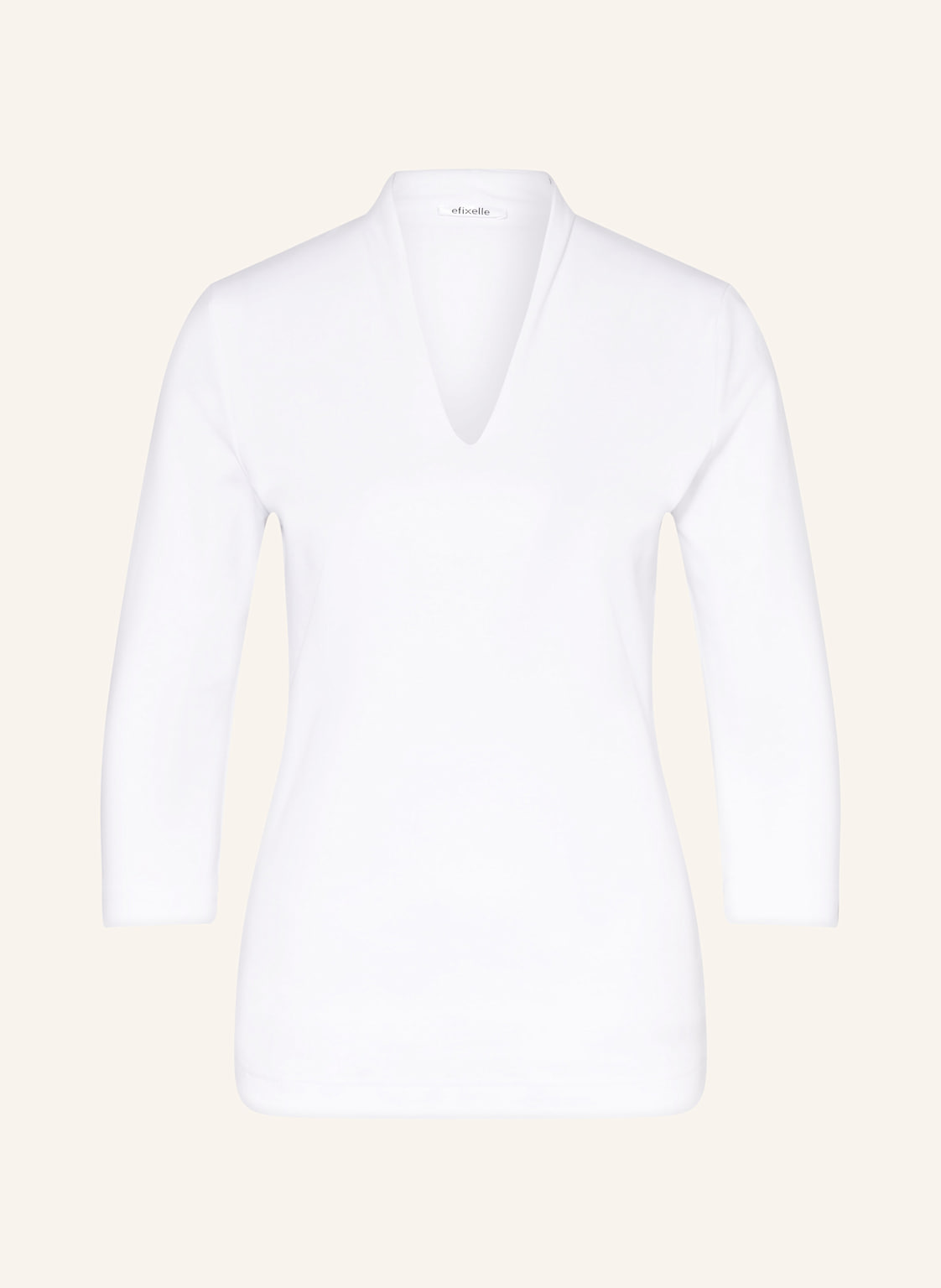 Efixelle Shirt Mit 3/4-Arm weiss von efixelle