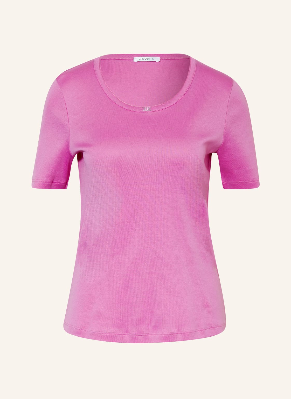 Efixelle T-Shirt Mit Schmucksteinen pink von efixelle
