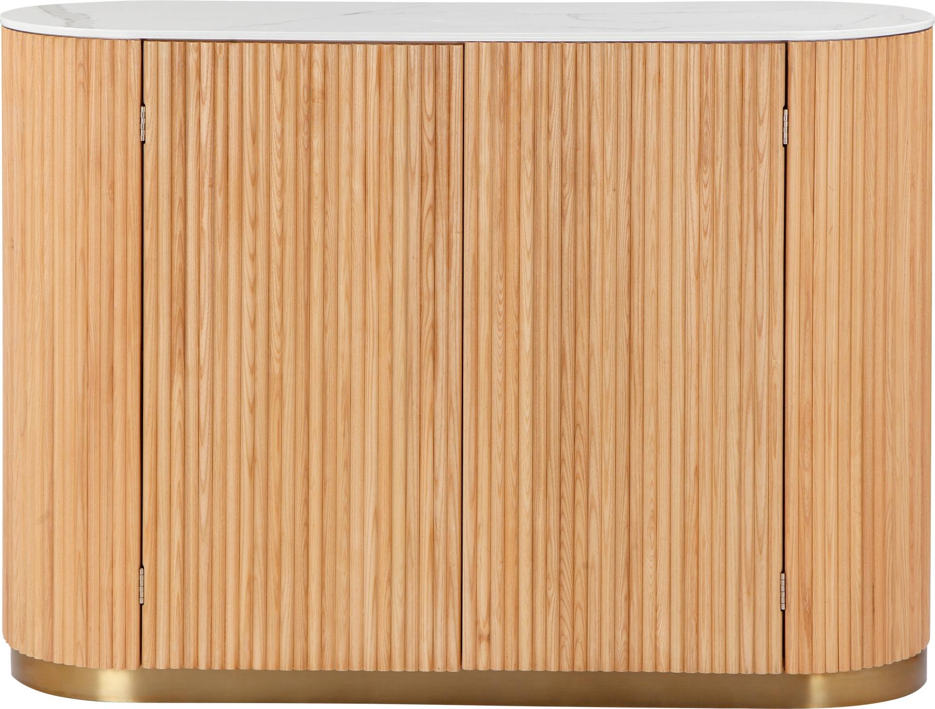 elbgestoeber Sideboard »Elblamelle«, Untergestell in Lattenoptik, Keramik Oberflächenplatte, Breite 119,5cm von elbgestoeber