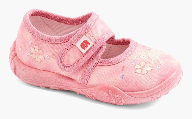 ELEFANTEN Hausschuh »Sweety Siena«, Klettschuh, Kindergarten Schuh mit süsser Stickerei von elefanten