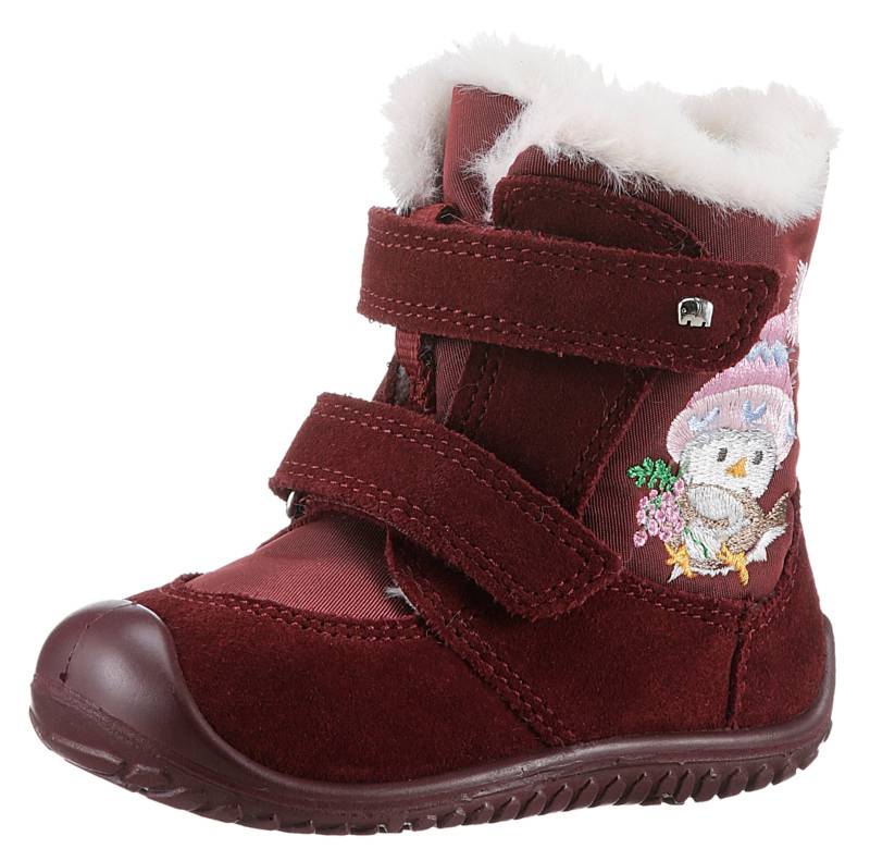 ELEFANTEN Snowboots »Winterstiefel SUNNY SOCHI - WMS: Mittel«, mit Schneemann bestickt von elefanten