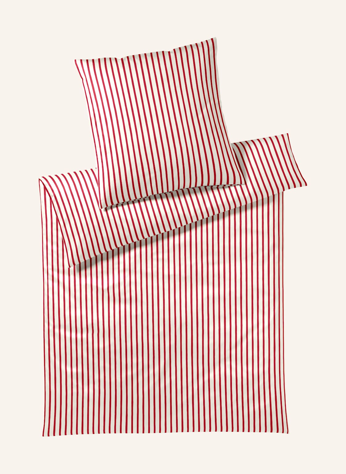 Elegante Bettwäsche Double rot von elegante