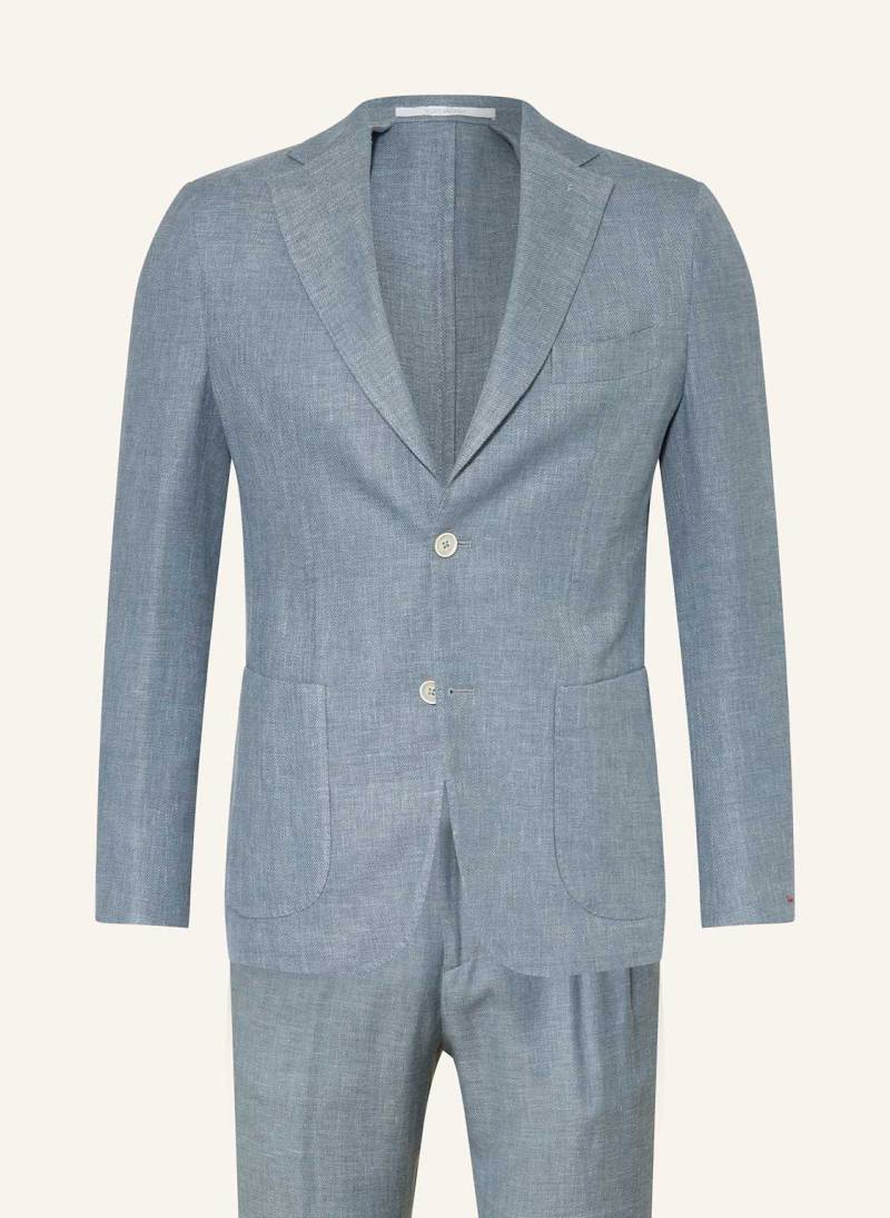 Eleventy Anzug Extra Slim Fit blau von eleventy