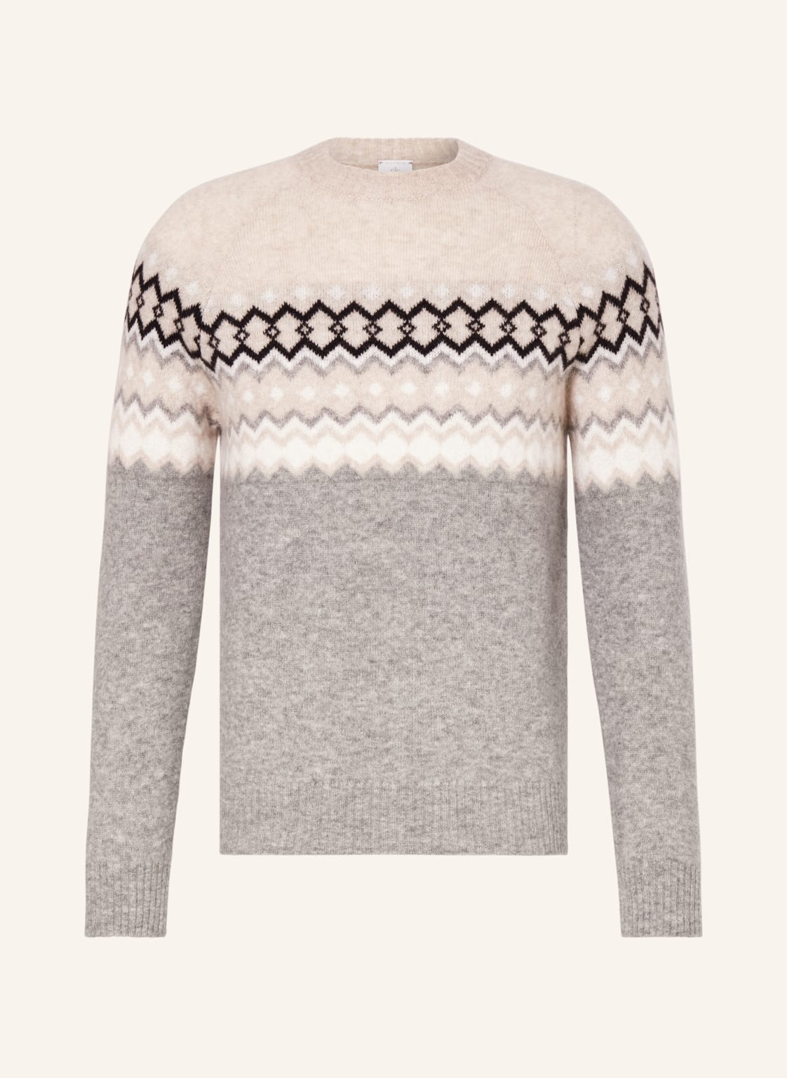 Eleventy Cashmere-Pullover beige von eleventy