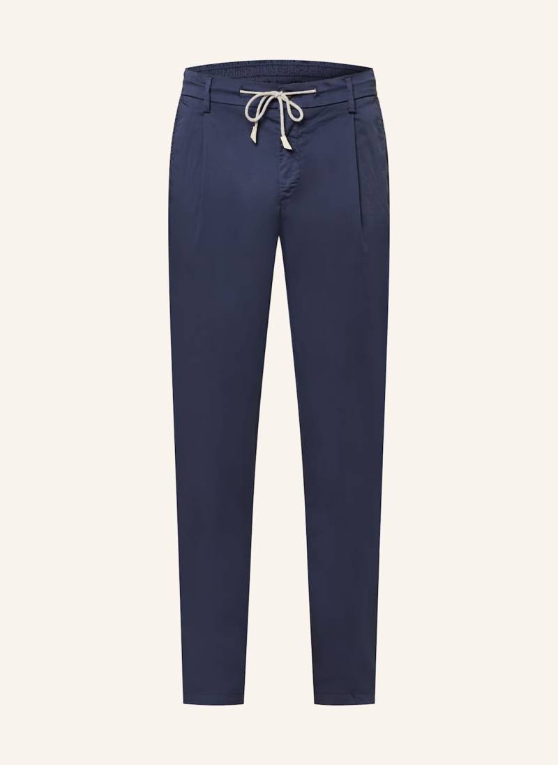 Eleventy Chino Extra Slim Fit blau von eleventy