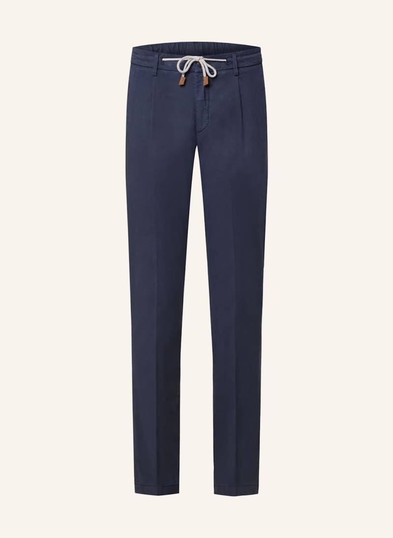 Eleventy Chino Extra Slim Fit blau von eleventy